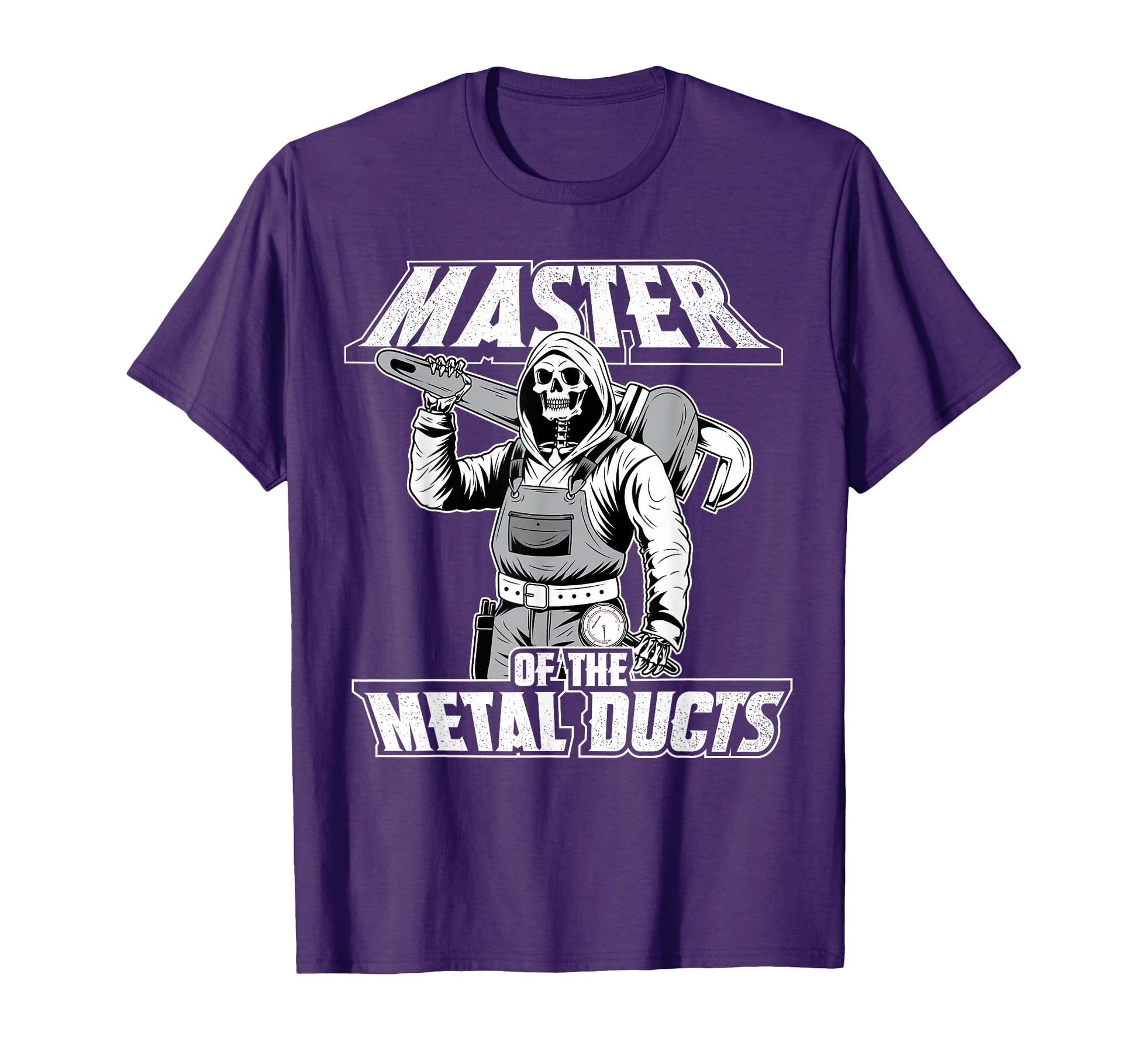 Funny Hvac Technician Master Metal T-Shirt - Novelty Apparel Men Women - T-Shirt, Sweatshirt, Hoodie