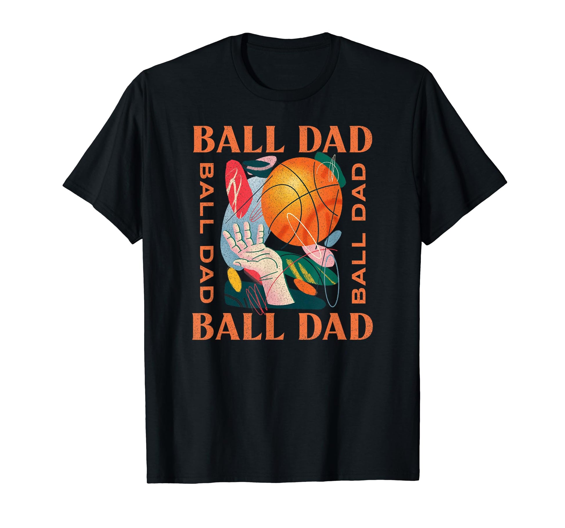 Celebrate Fatherhood Vibrant T-Shirt - Minimalist Print for Adults - T-Shirt, Sweatshirt, Hoodie