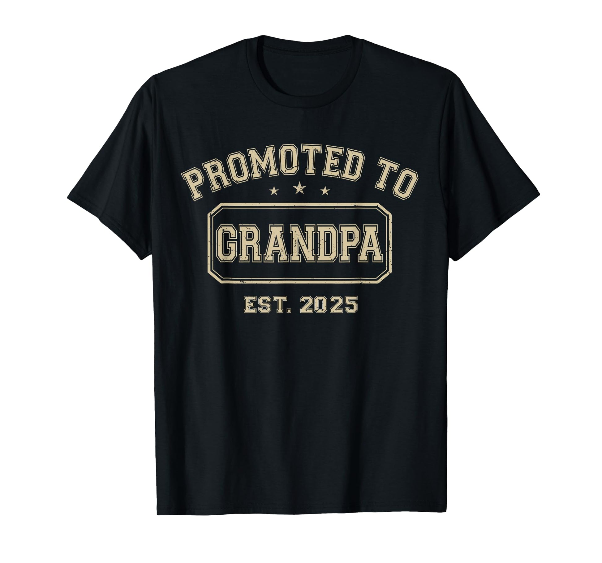 Promoted To Grandpa Est 2025 T-Shirt - Graphic Print Men Women - T-Shirt, Sweatshirt, Hoodie