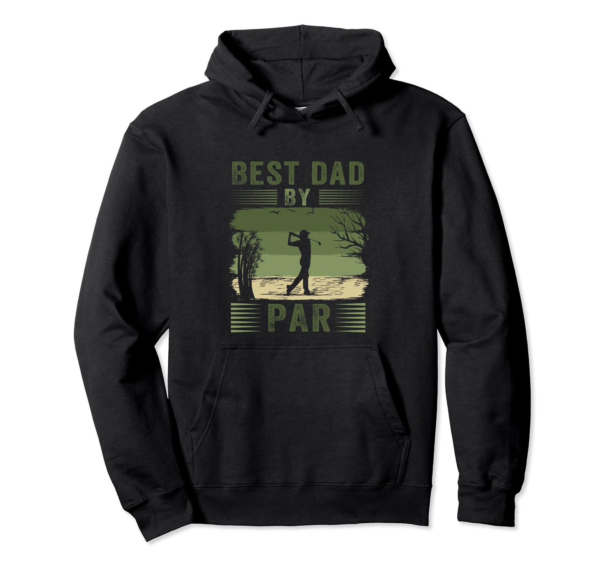Funny Golfer Golfing Best Dad Par Hoodie - Unique Graphic for Adults - T-Shirt, Sweatshirt, Hoodie