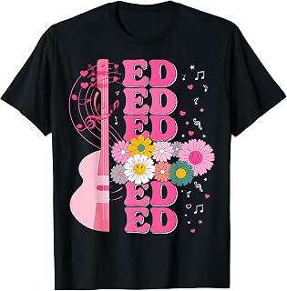 Girl Retro ED First Name Personalized Groovy 80's T-Shirt Unisex T-shirt, Sweatshirt, Hoodie, Long Sleeve Tee - T-Shirt, Sweatshirt, Hoodie