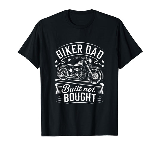 Biker Dad Motorcycle Father T-Shirt - Streetwear Style for Adults - T-Shirt, Sweatshirt, Hoodie