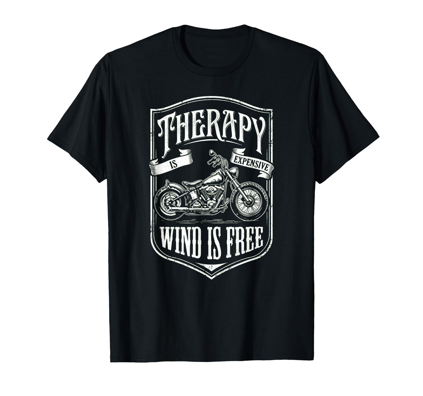Therapy Is Expensive Wind Is Free T-Shirt - Fun Novelty Design Unisex - T-Shirt, Sweatshirt, Hoodie