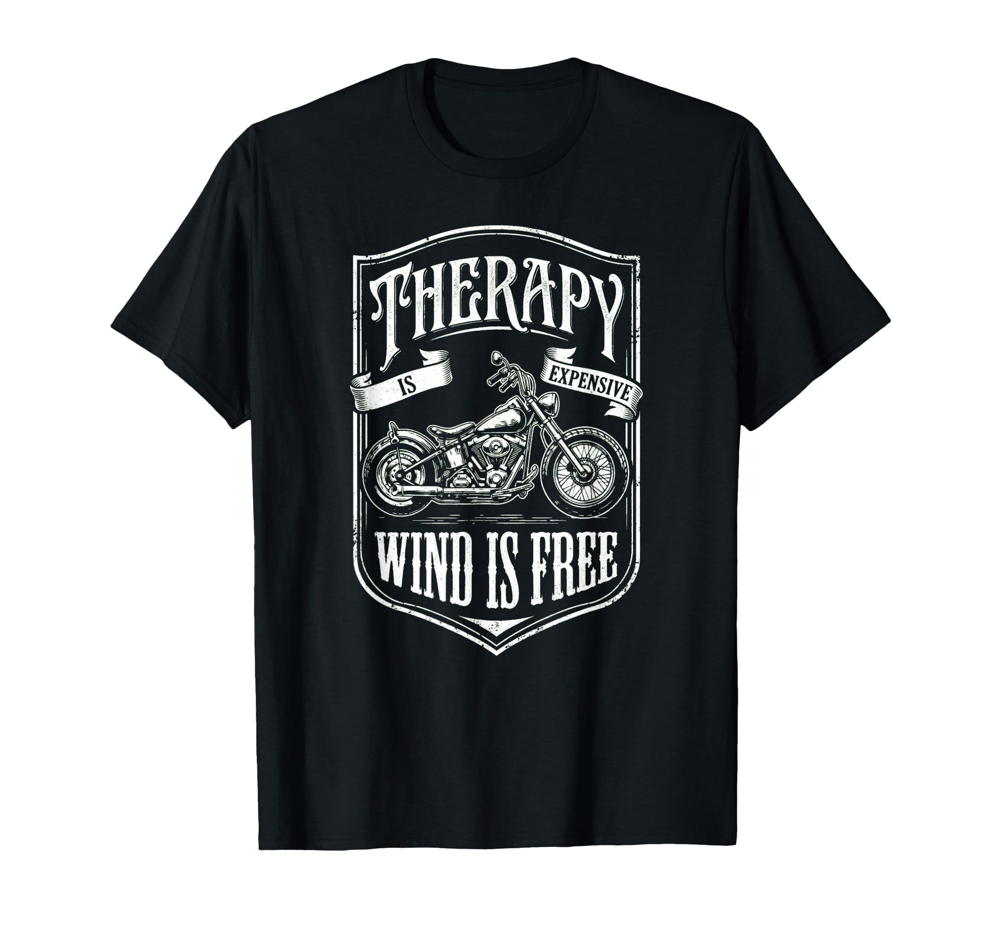 Therapy Is Expensive Wind Is Free T-Shirt - Fun Novelty Design Unisex - T-Shirt, Sweatshirt, Hoodie
