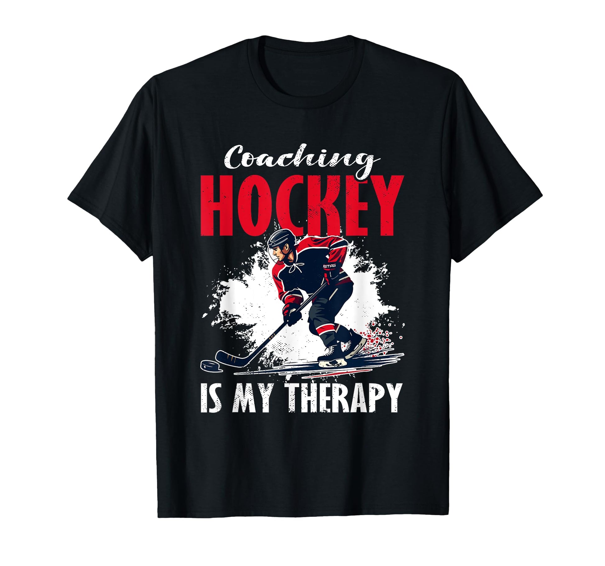 Hockey Coach Gifts T-Shirt - Graphic Print Men Women - T-Shirt, Sweatshirt, Hoodie