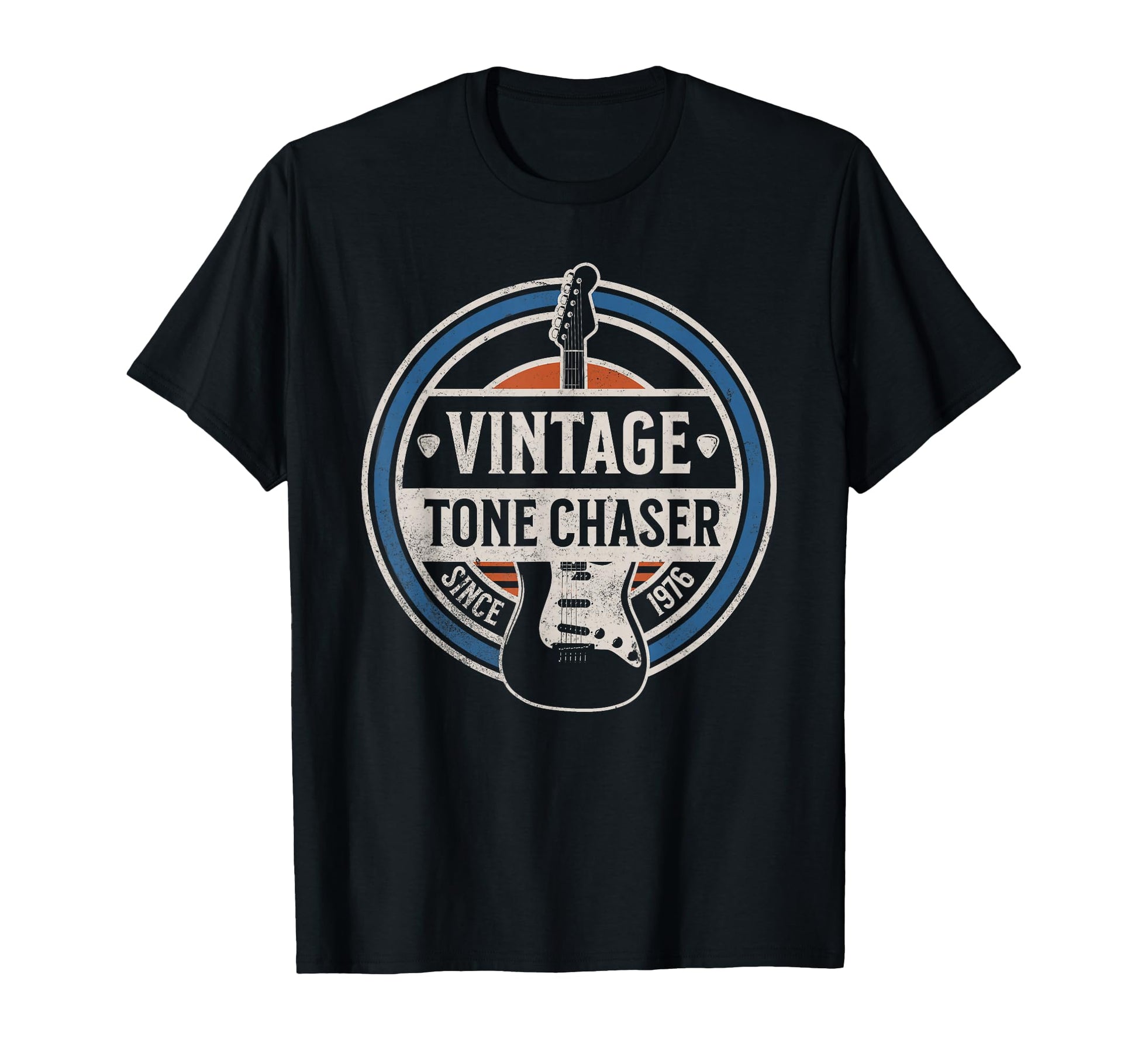 Tone Chaser Guitar Since 1976 Dad 50Th T-Shirt - Novelty Apparel Unisex - T-Shirt, Sweatshirt, Hoodie
