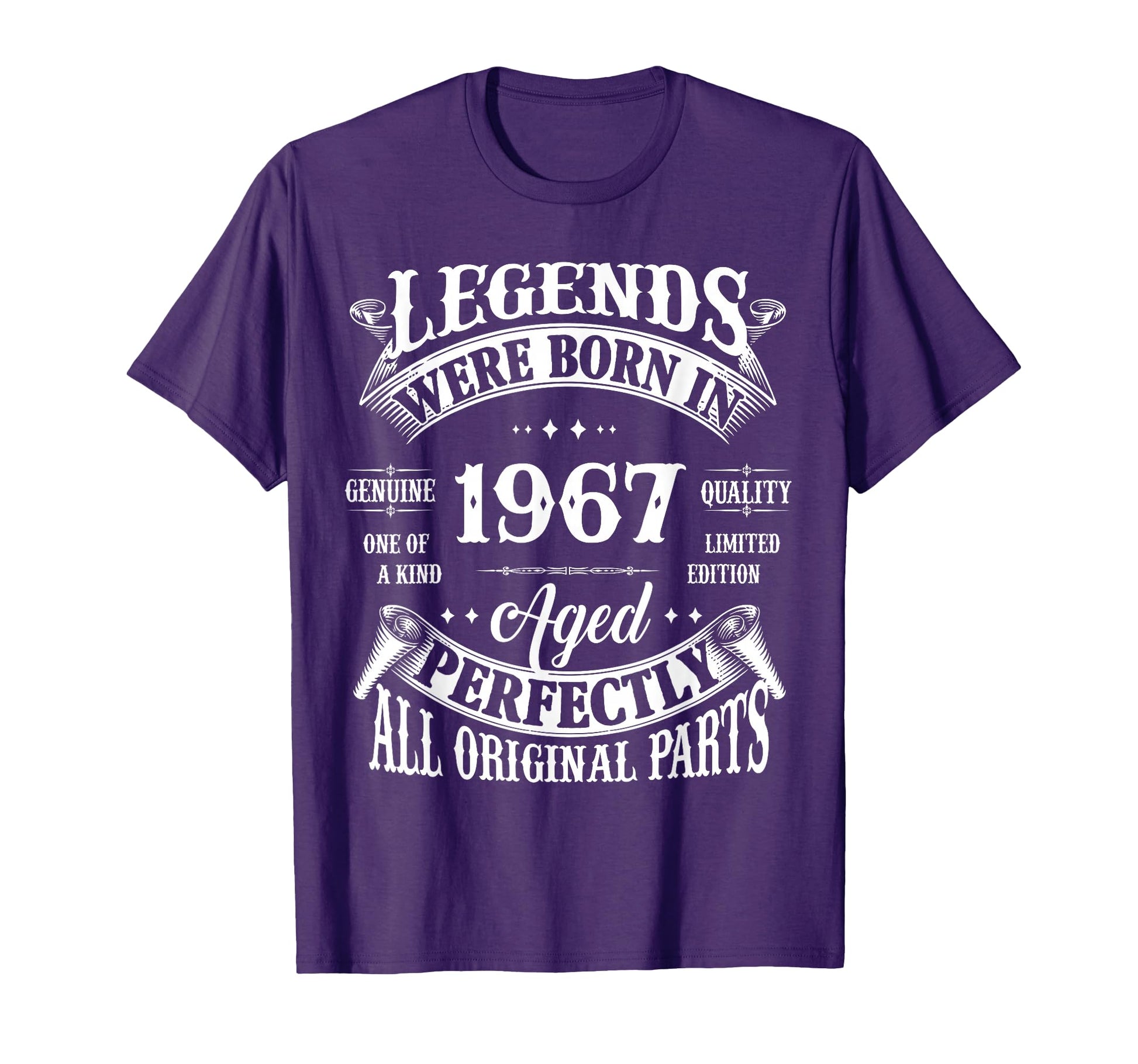 Legend Born 1967 58Th Birthday 58 Years T-Shirt - Streetwear Style Unisex - T-Shirt, Sweatshirt, Hoodie