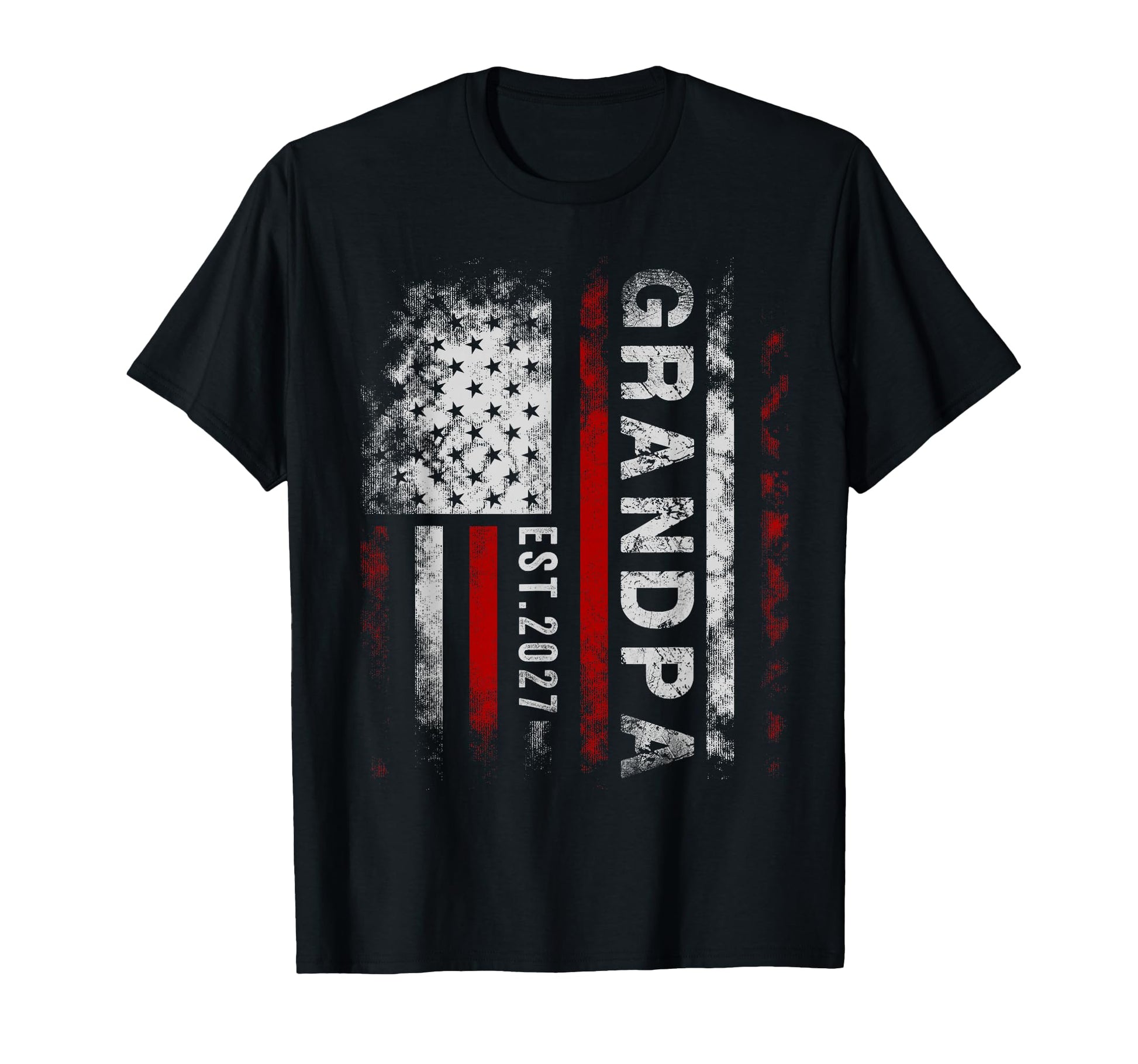 Promoted To Grandpa 2027 Funny New Grandpa T-Shirt - Novelty Apparel Unisex - T-Shirt, Sweatshirt, Hoodie