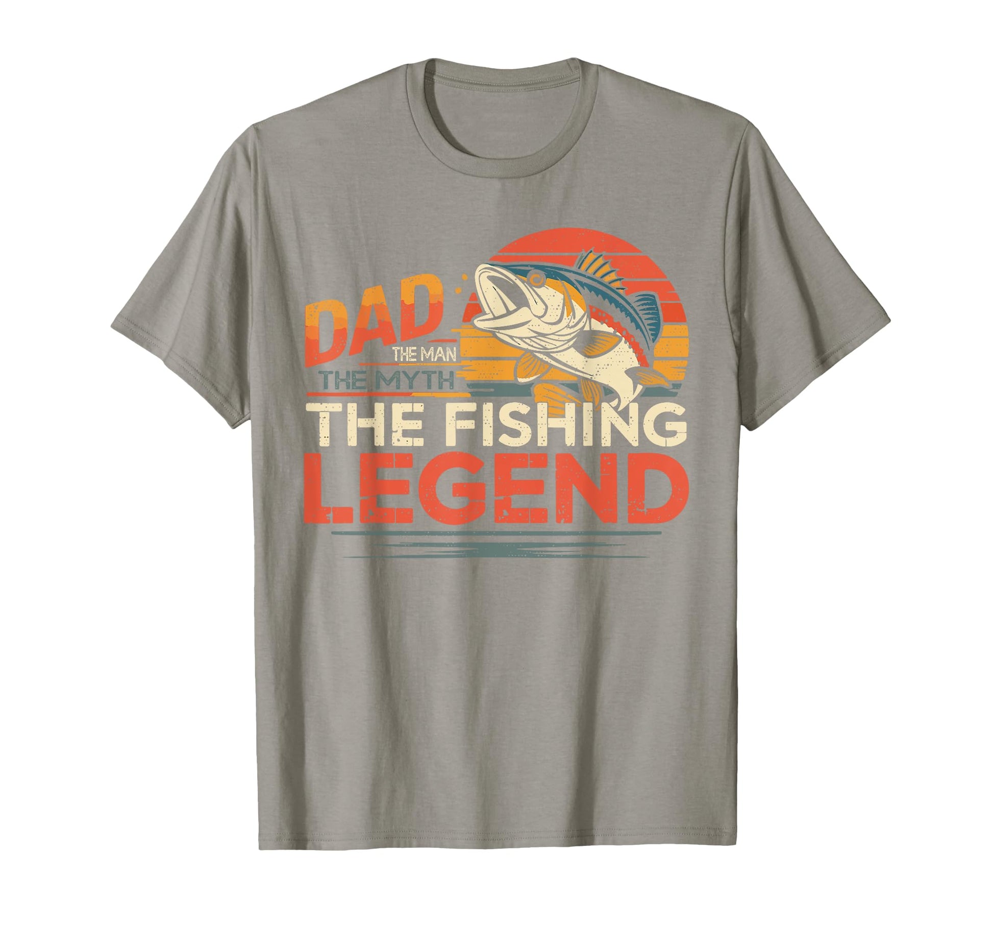Dad Myth Fishing Legend Fishing Dad T-Shirt - Fun Novelty Design for Adults - T-Shirt, Sweatshirt, Hoodie