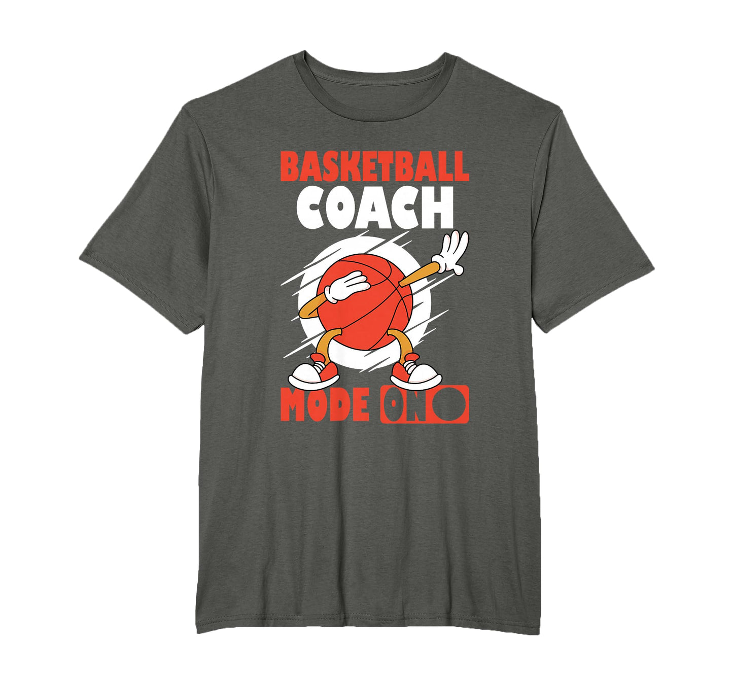 Basketball Coach Gift From Team Sweatshirt - Minimalist Print for Adults - T-Shirt, Sweatshirt, Hoodie
