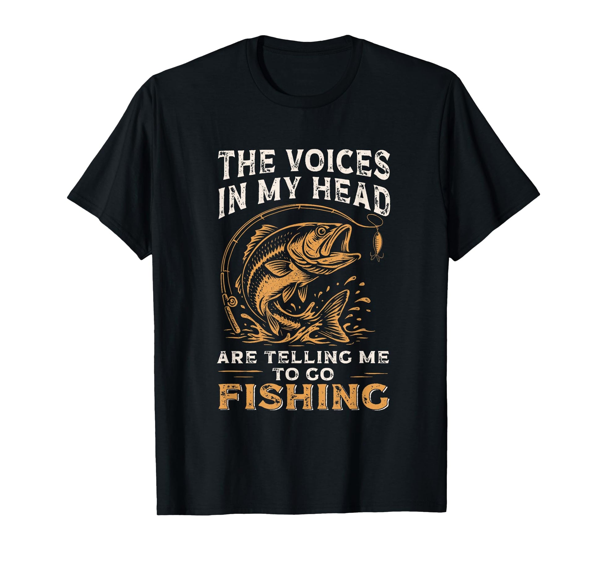 Voices My Head Are Telling Me To Go T-Shirt - Fun Novelty Design Unisex - T-Shirt, Sweatshirt, Hoodie