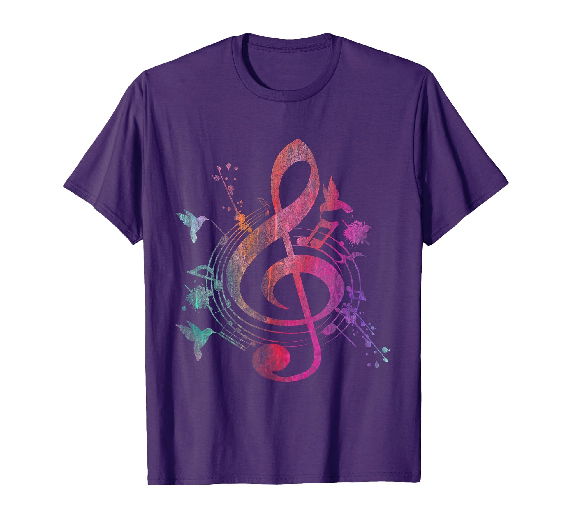 Music Musical Instrument Birds Treble T-Shirt - Streetwear Style Unisex - T-Shirt, Sweatshirt, Hoodie