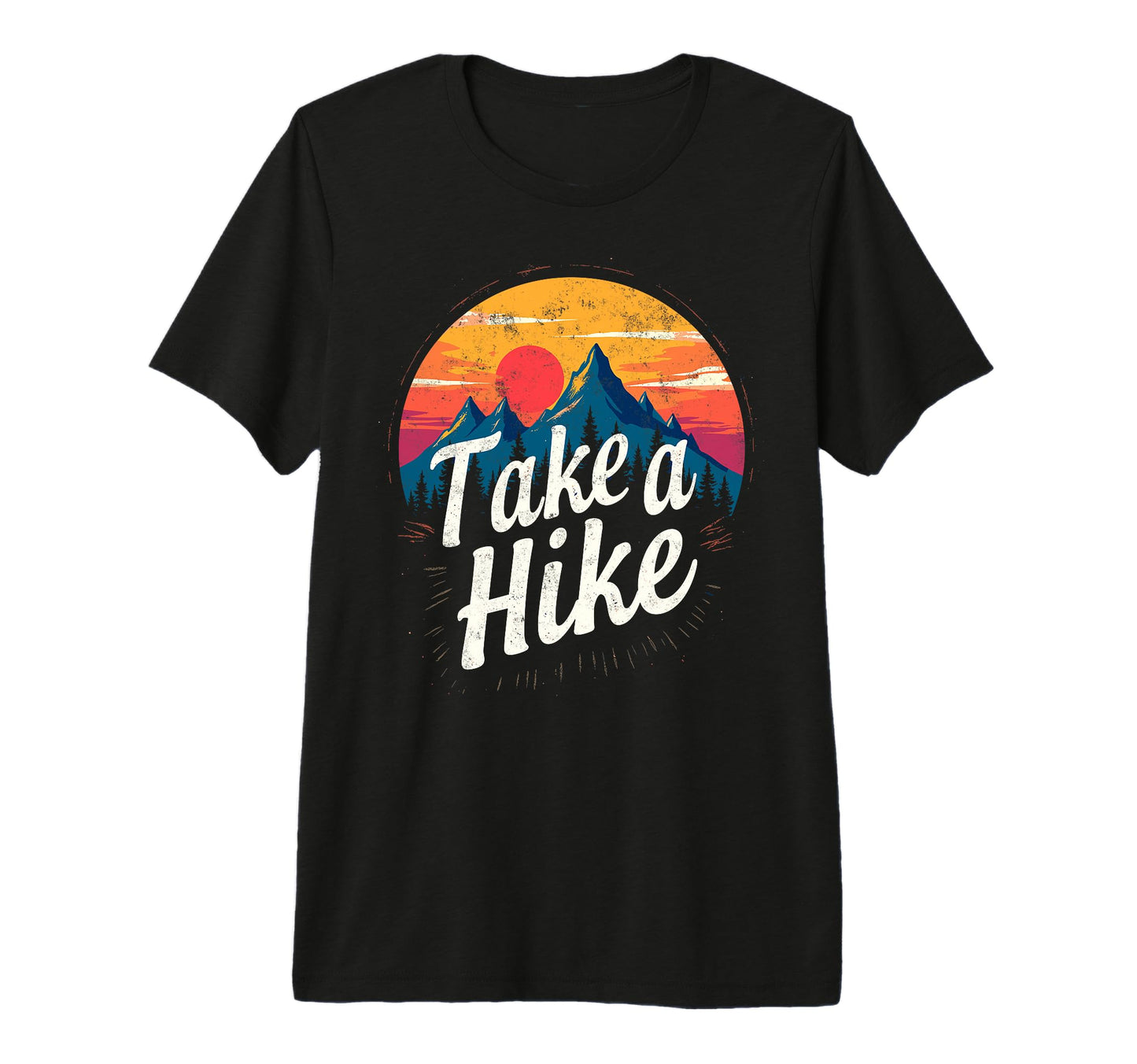 Funny Mountain Hiking Take Hike T-Shirt - Aesthetic Graphic Men Women - T-Shirt, Sweatshirt, Hoodie