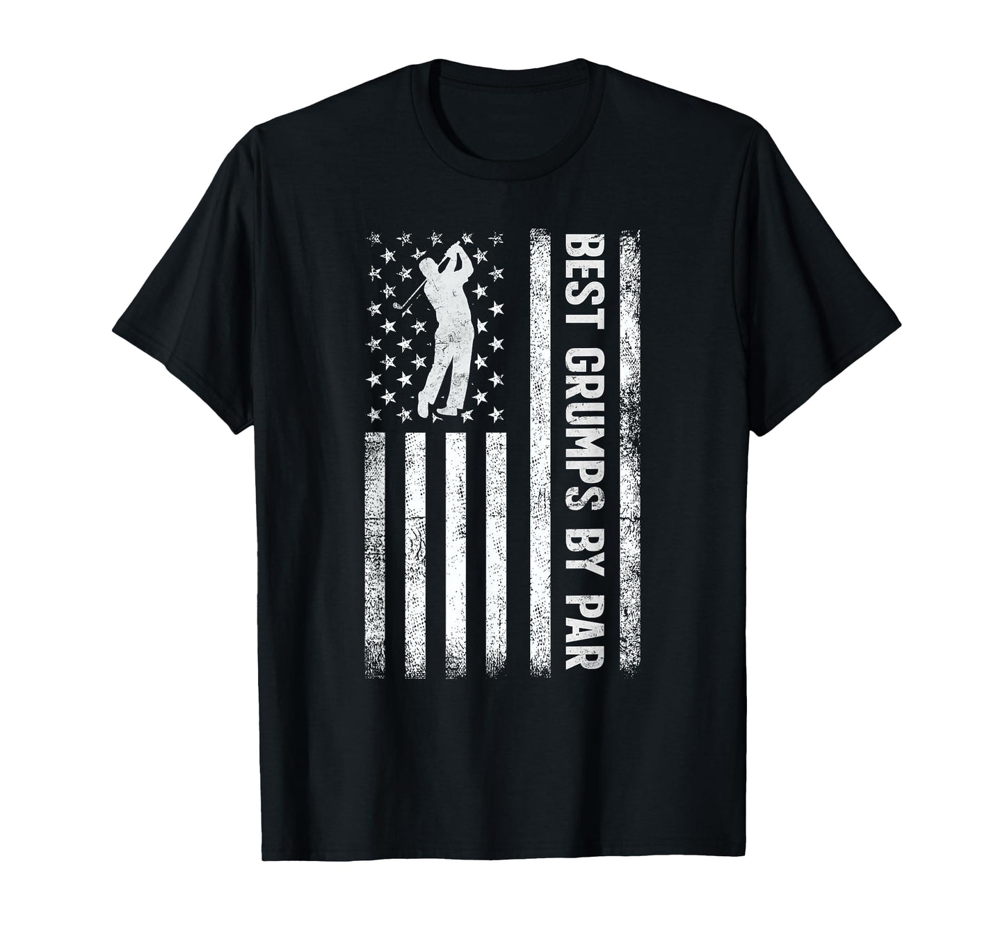 Mens Best Grumps Par Usa American Flag T-Shirt - Trendy Graphic for Adults - T-Shirt, Sweatshirt, Hoodie