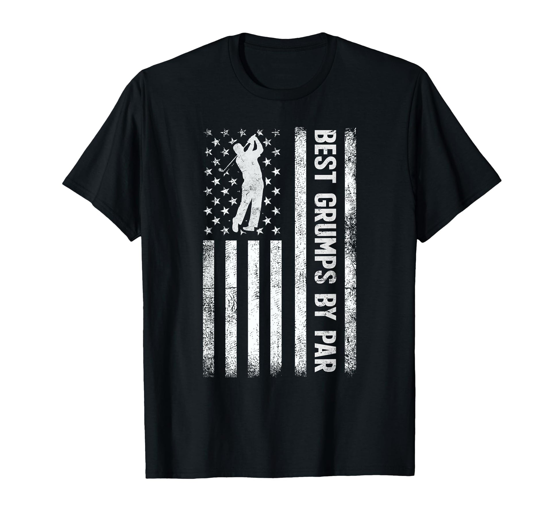 Mens Best Grumps Par Usa American Flag T-Shirt - Trendy Graphic for Adults - T-Shirt, Sweatshirt, Hoodie