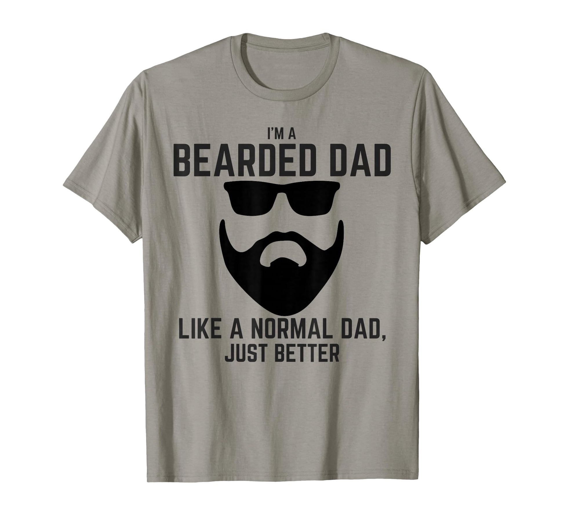 Bearded Dad Mens Beard Funny Superhero T-Shirt - Unique Graphic Unisex - T-Shirt, Sweatshirt, Hoodie