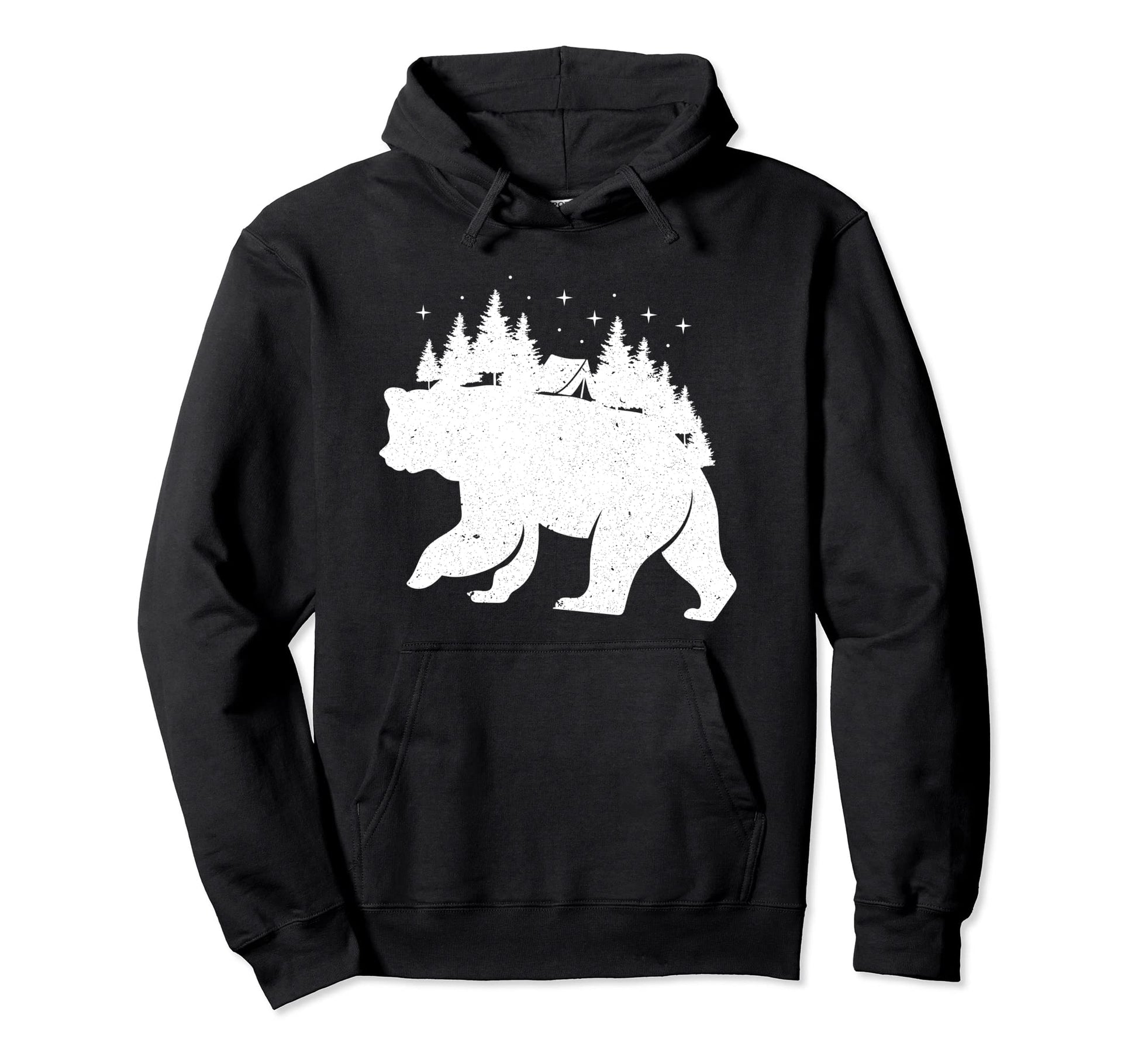 Hiking Nature Wildlife Grizzly Bear Hoodie - Streetwear Style for Adults - T-Shirt, Sweatshirt, Hoodie