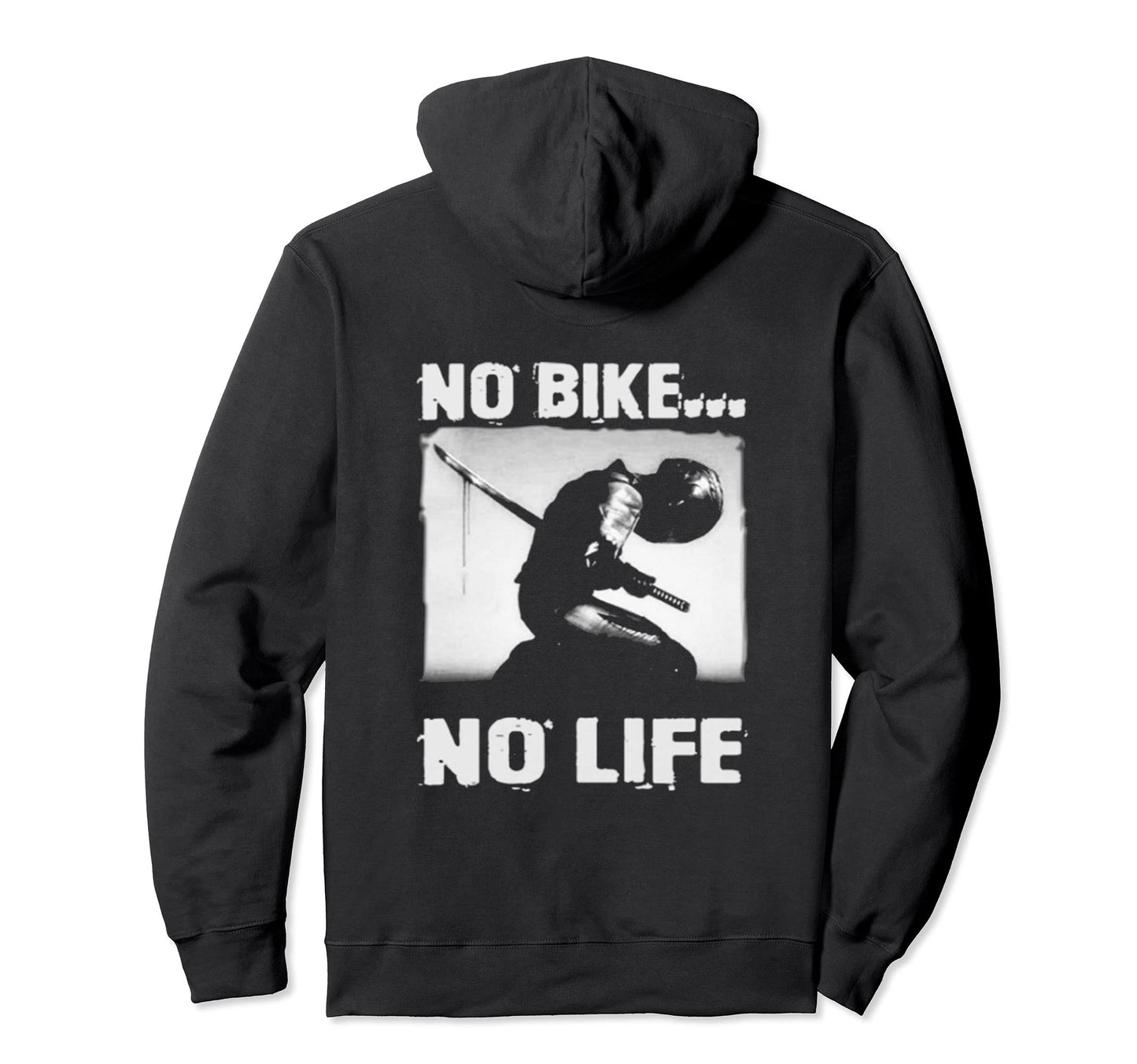 Motorcycle Lovers And Bikers No Bike No Hoodie - Trendy Graphic for Adults - T-Shirt, Sweatshirt, Hoodie