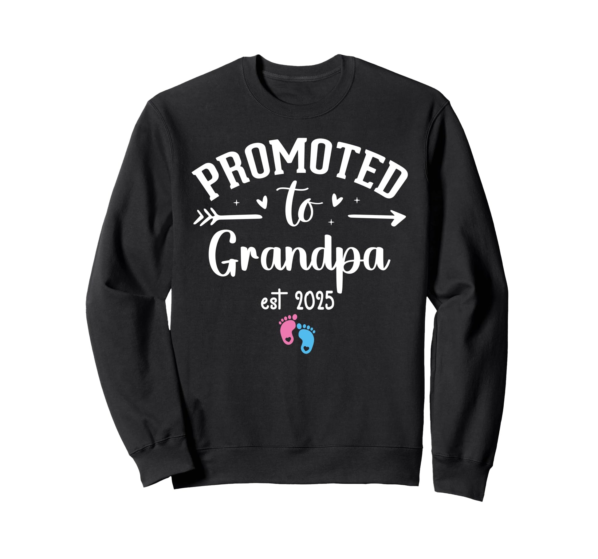 Promoted To Grandpa 2025 First Sweatshirt - Streetwear Style Men Women - T-Shirt, Sweatshirt, Hoodie