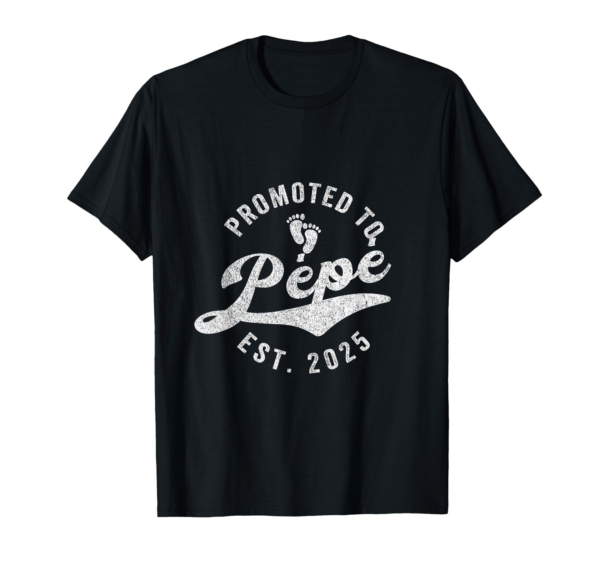 Promoted To P P Est 2025 French Grandpa T-Shirt - Graphic Print Men Women - T-Shirt, Sweatshirt, Hoodie