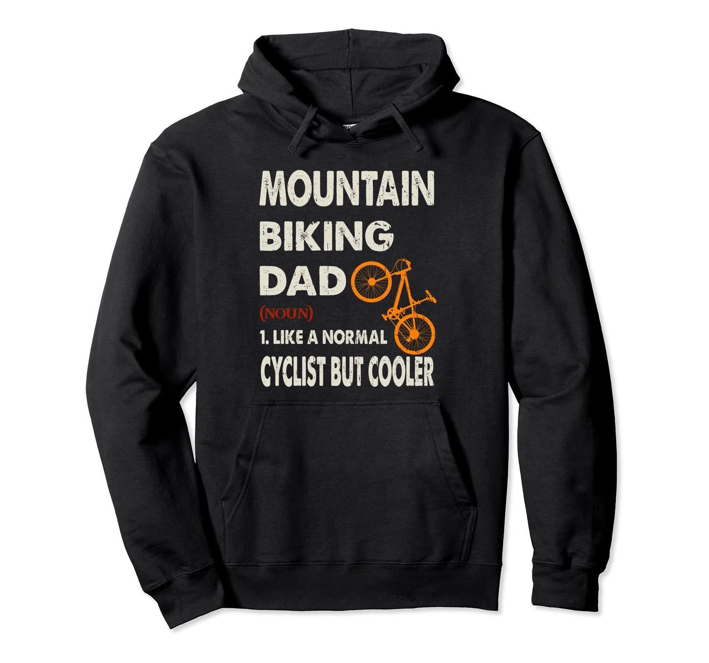 Mountain Biking Dad Biker Cyclist But Hoodie - Graphic Print Unisex - T-Shirt, Sweatshirt, Hoodie