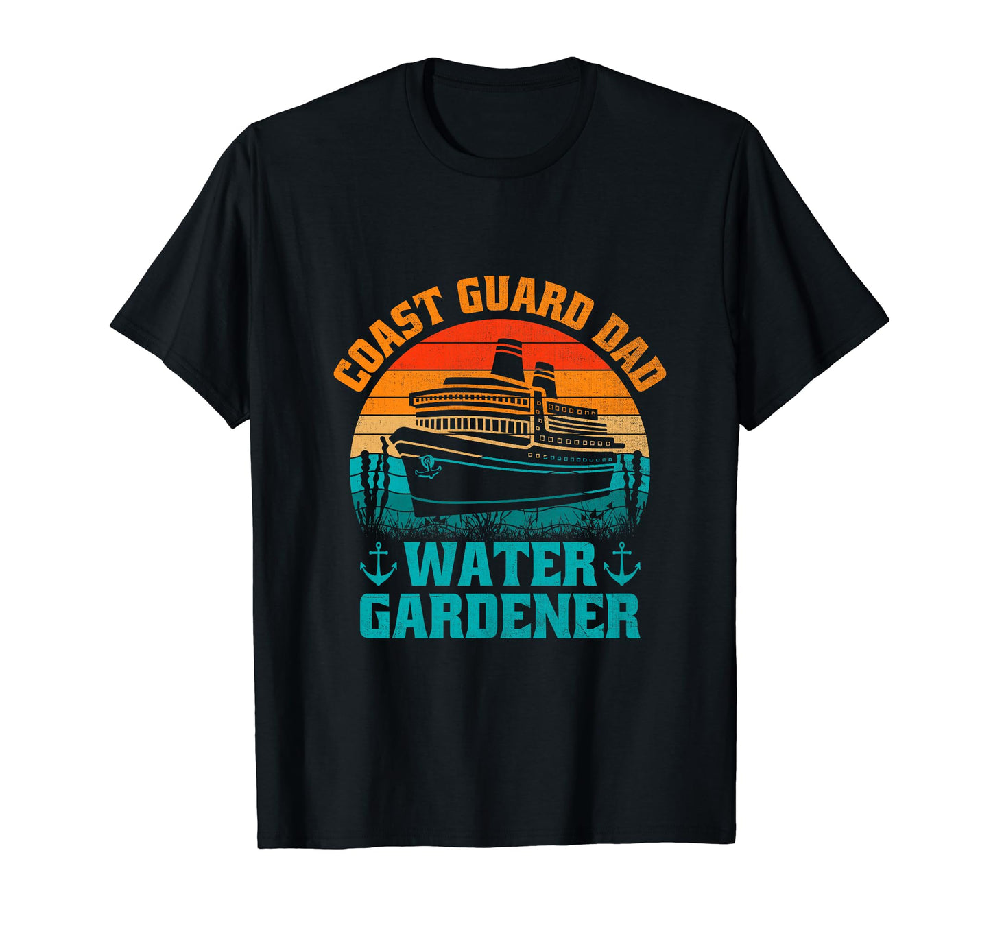 Coast Guard Dad Funny Proud Uscg Coastie T-Shirt - Trendy Graphic Unisex - T-Shirt, Sweatshirt, Hoodie
