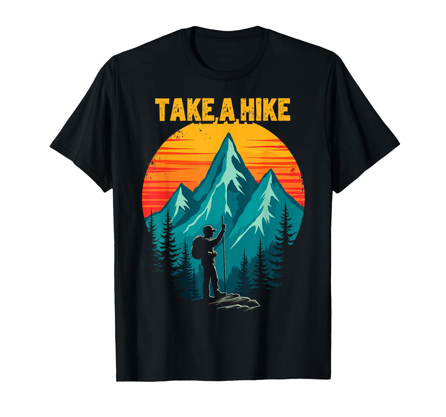 Funny Mountain Hiking Take Hike T-Shirt - Aesthetic Graphic Unisex - T-Shirt, Sweatshirt, Hoodie