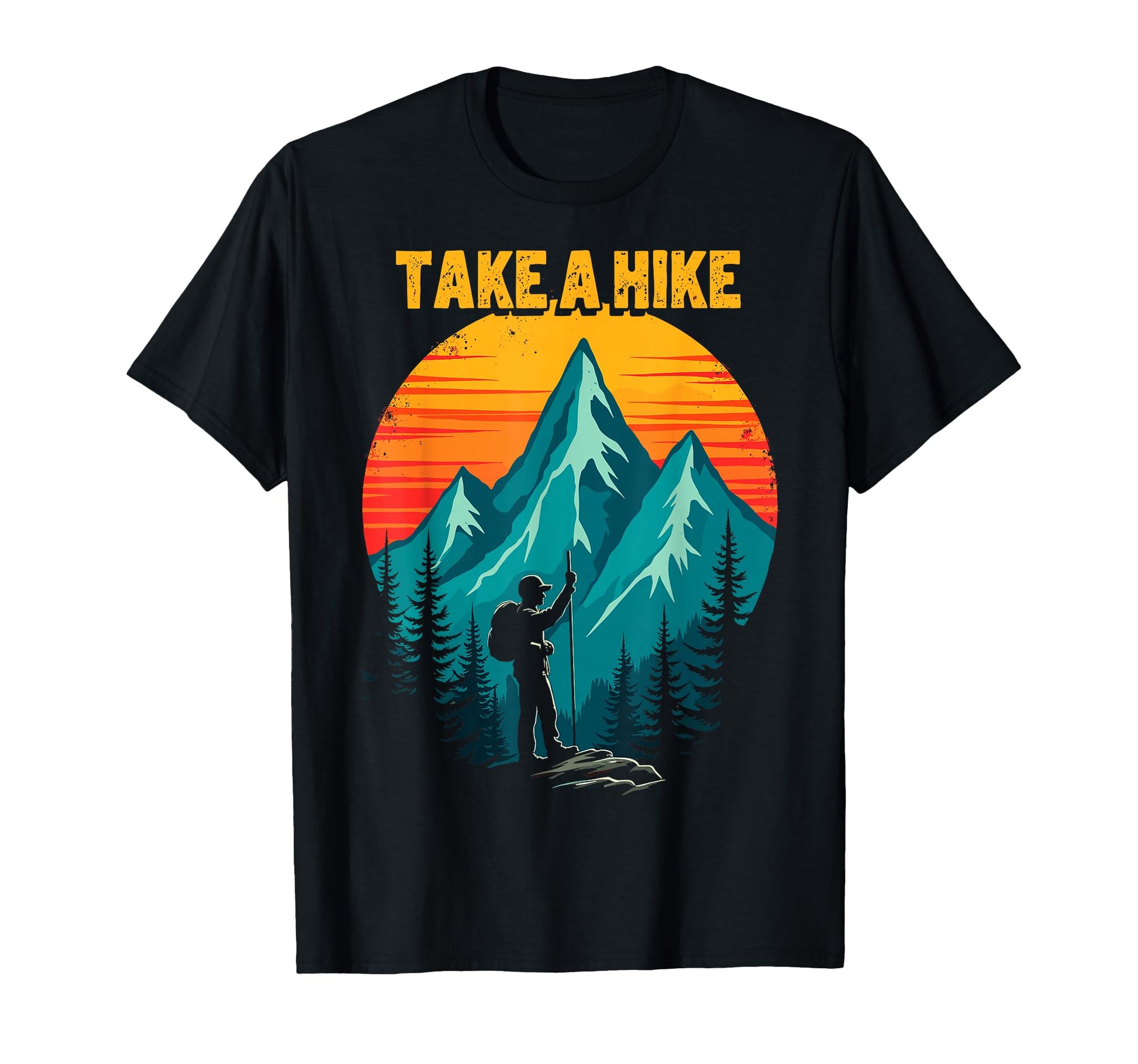 Funny Mountain Hiking Take Hike T-Shirt - Aesthetic Graphic Unisex - T-Shirt, Sweatshirt, Hoodie