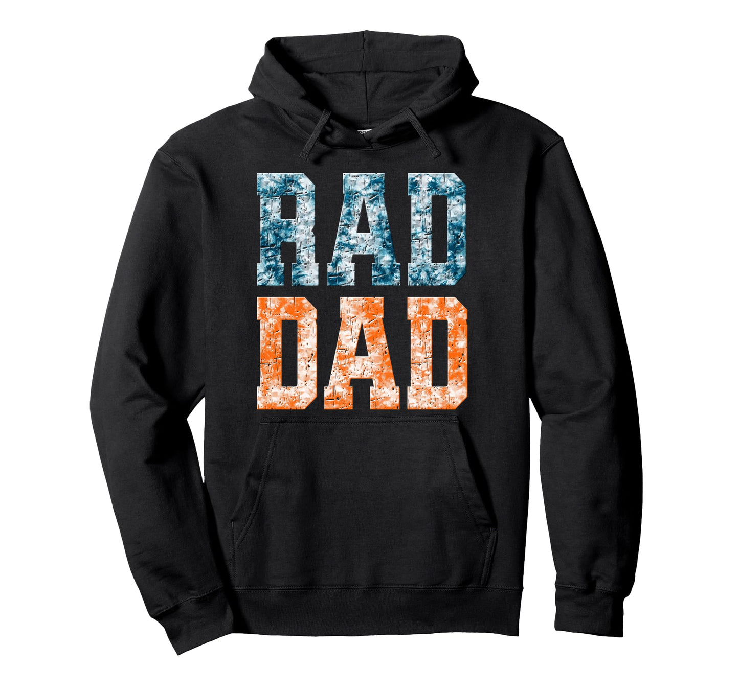 Rad Dad Rad Dad Fathers Day Hoodie - Fun Novelty Design Men Women - T-Shirt, Sweatshirt, Hoodie