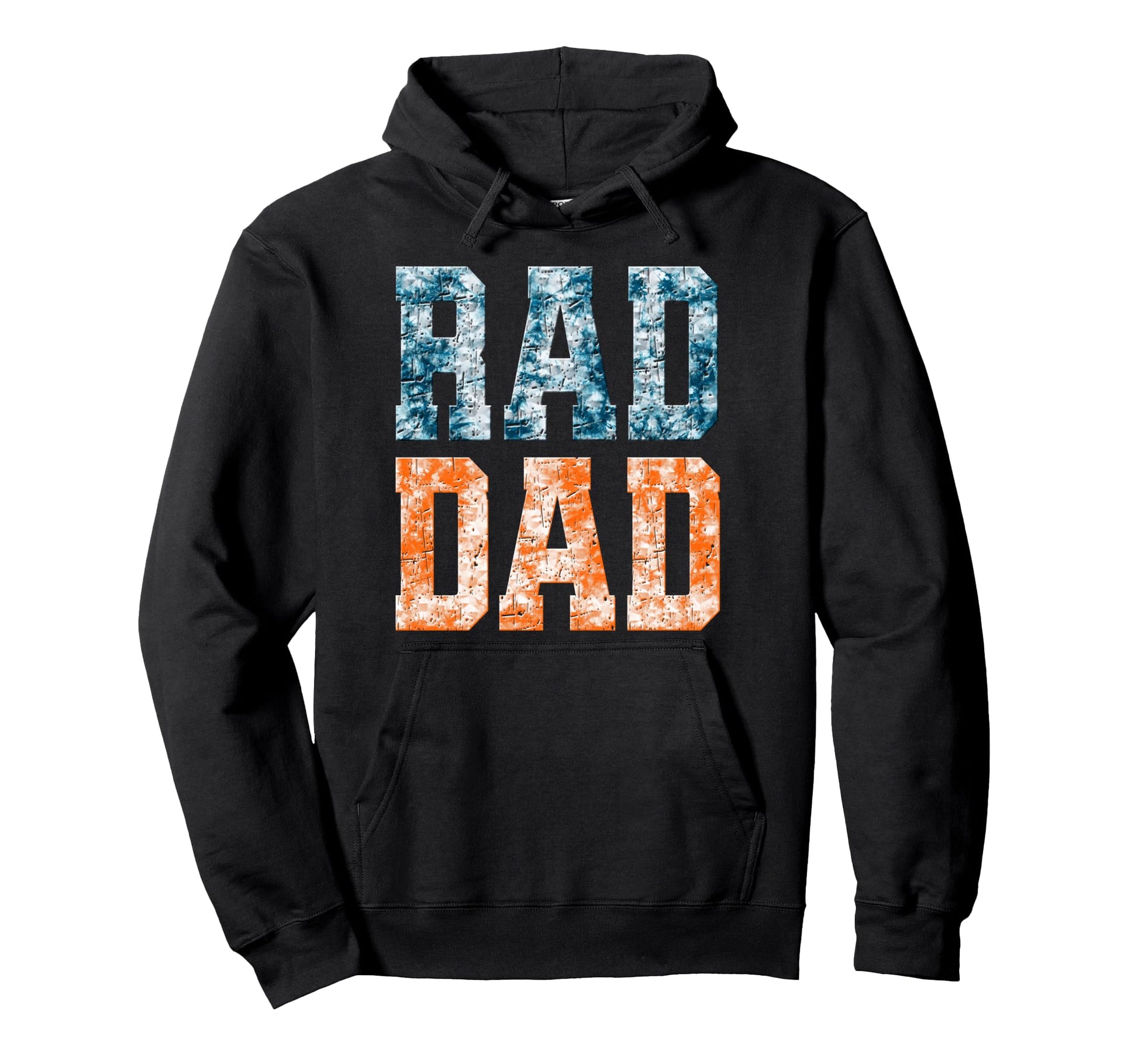 Rad Dad Rad Dad Fathers Day Hoodie - Fun Novelty Design Men Women - T-Shirt, Sweatshirt, Hoodie