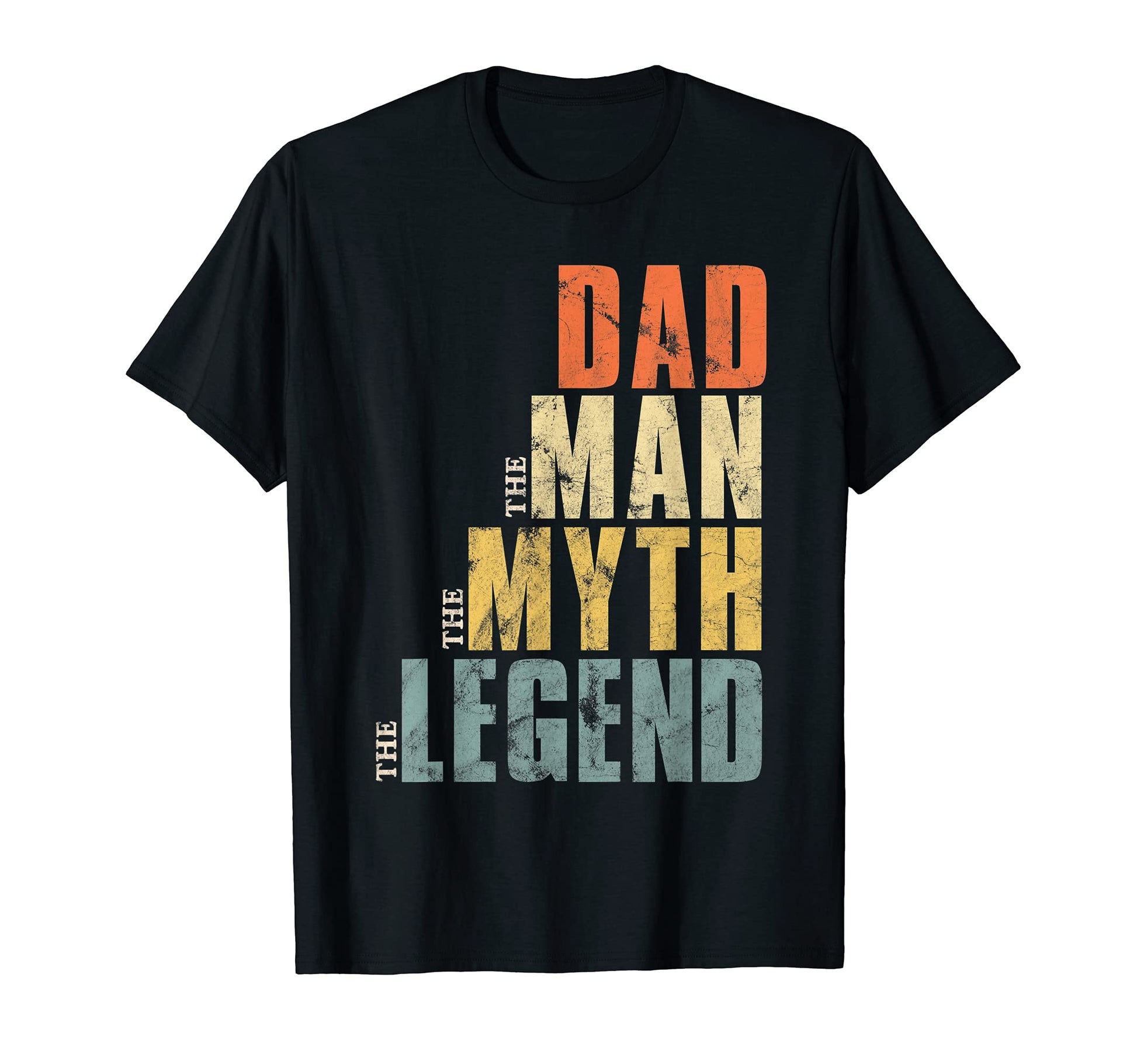 Mens Dad Myth Legend Funny Fathers T-Shirt - Minimalist Print Men Women - T-Shirt, Sweatshirt, Hoodie