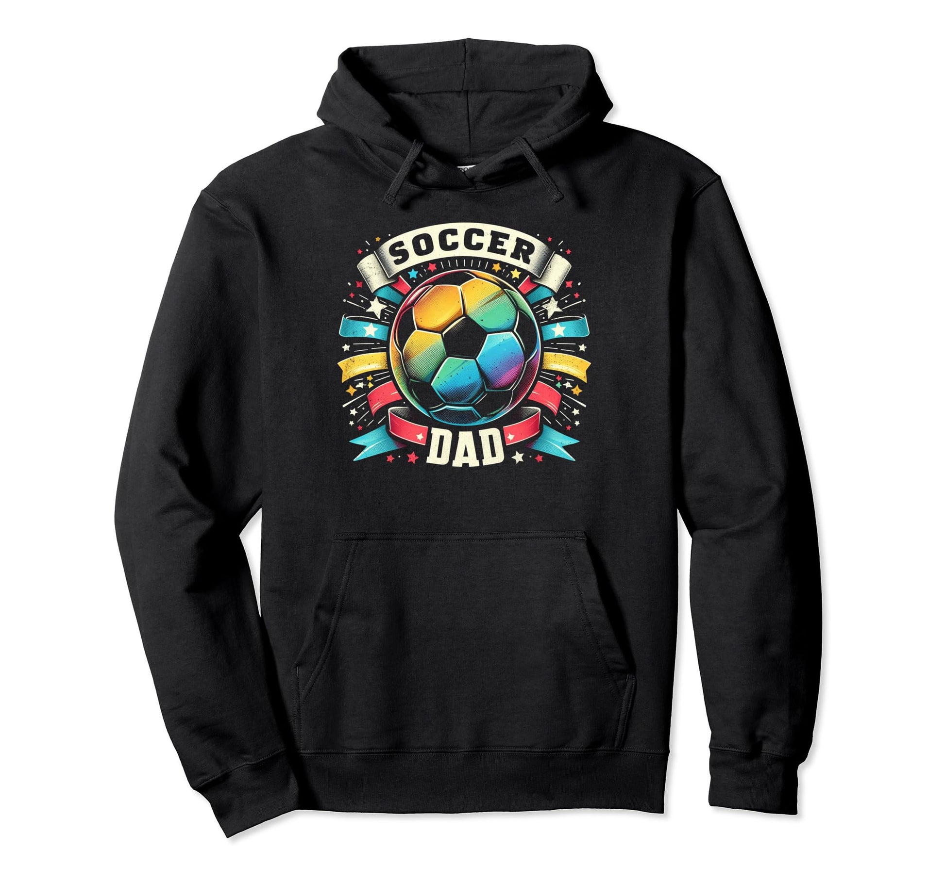 Soccer Dad Family Matching Dad Fathers Day Hoodie - Graphic Print Men Women - T-Shirt, Sweatshirt, Hoodie