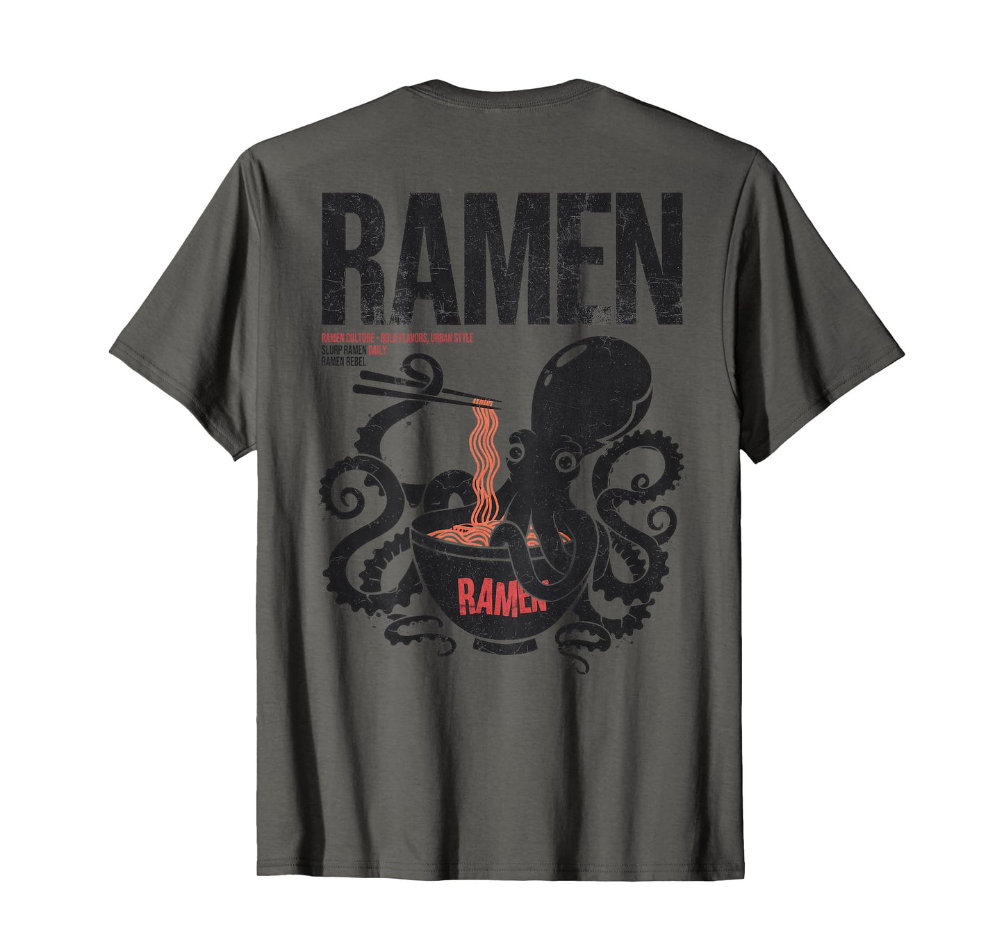 Ramen Anime Manga Kawaii Otaku Back T-Shirt - Trendy Graphic Men Women - T-Shirt, Sweatshirt, Hoodie