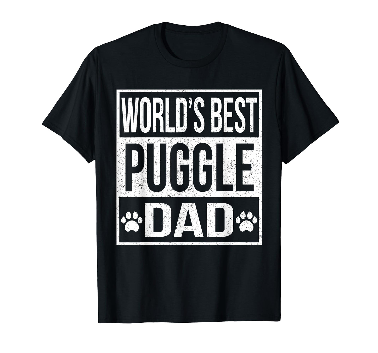 Worlds Best Puggle Dad T-Shirt - Novelty Apparel Men Women - T-Shirt, Sweatshirt, Hoodie