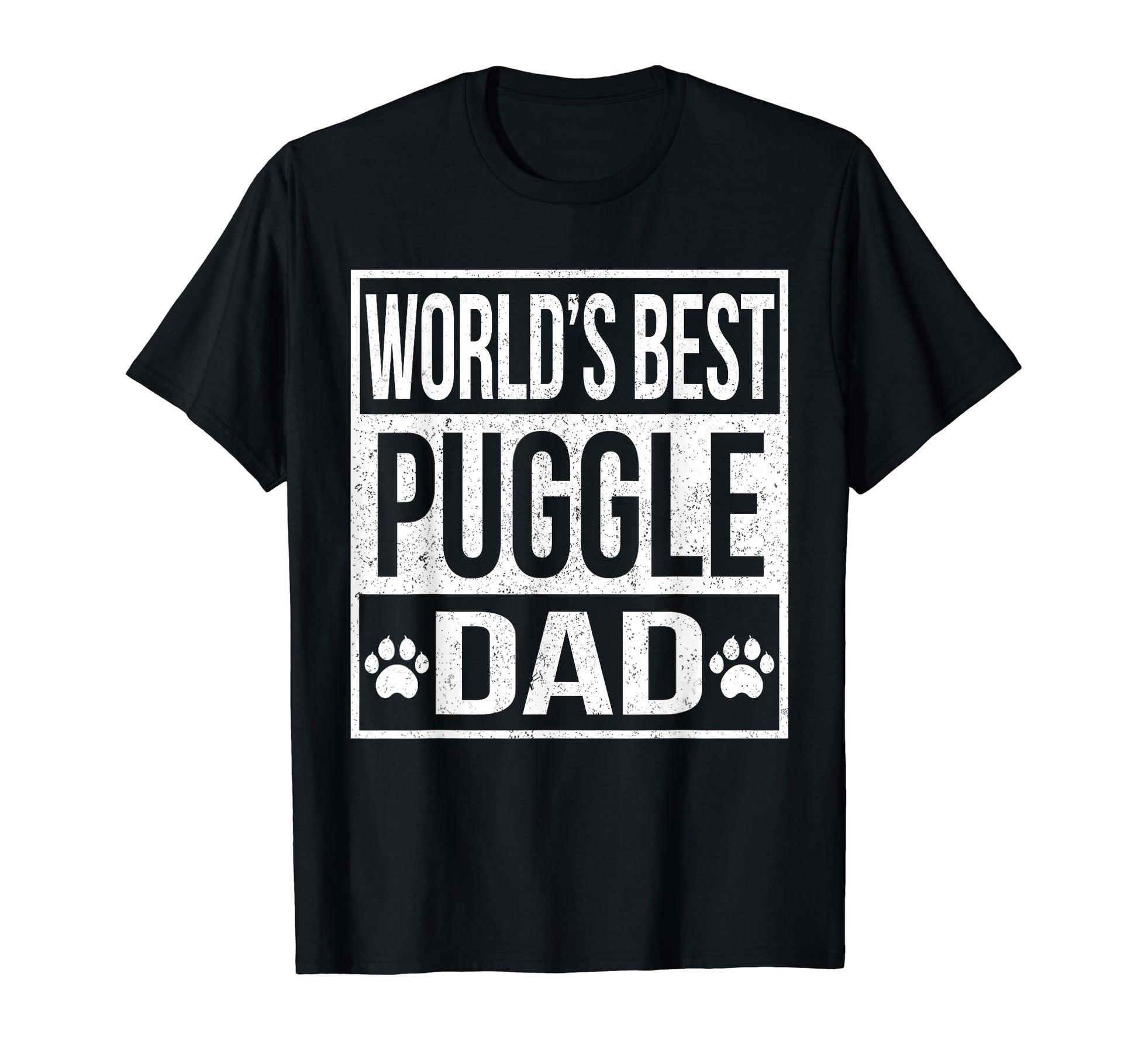 Worlds Best Puggle Dad T-Shirt - Novelty Apparel Men Women - T-Shirt, Sweatshirt, Hoodie