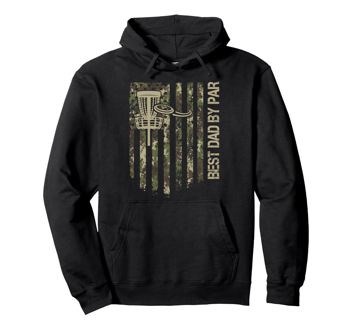 Disc Golf Usa Flag Camo Camoflage Hoodie - Casual Everyday Wear Men Women - T-Shirt, Sweatshirt, Hoodie