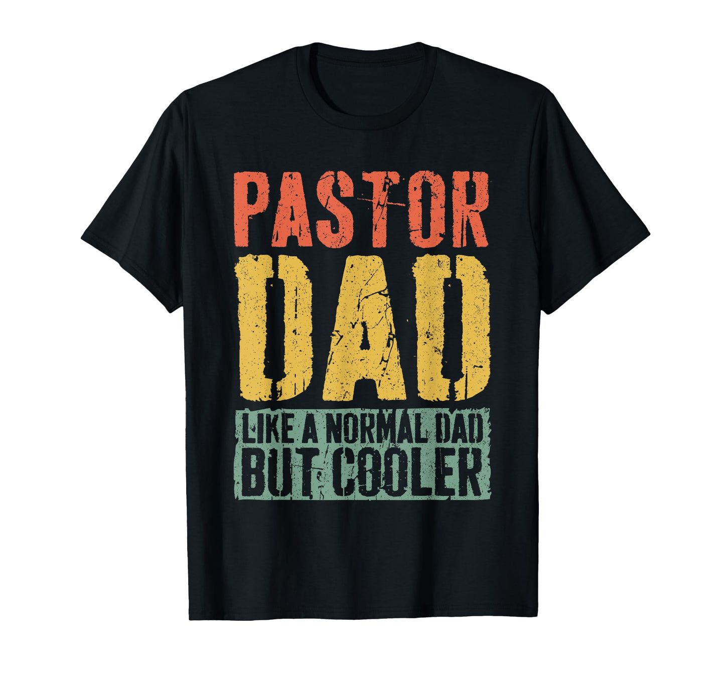 Pastor Dad Fathers Day Pastor Dad T-Shirt - Custom Art Print for Adults - T-Shirt, Sweatshirt, Hoodie