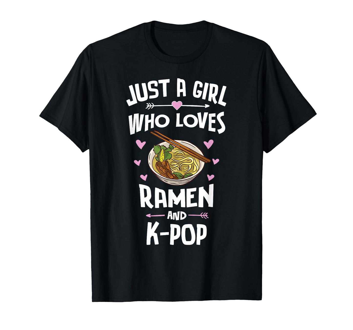 Ramen And K Pop Teen Small T-Shirt - Streetwear Style for Adults - T-Shirt, Sweatshirt, Hoodie