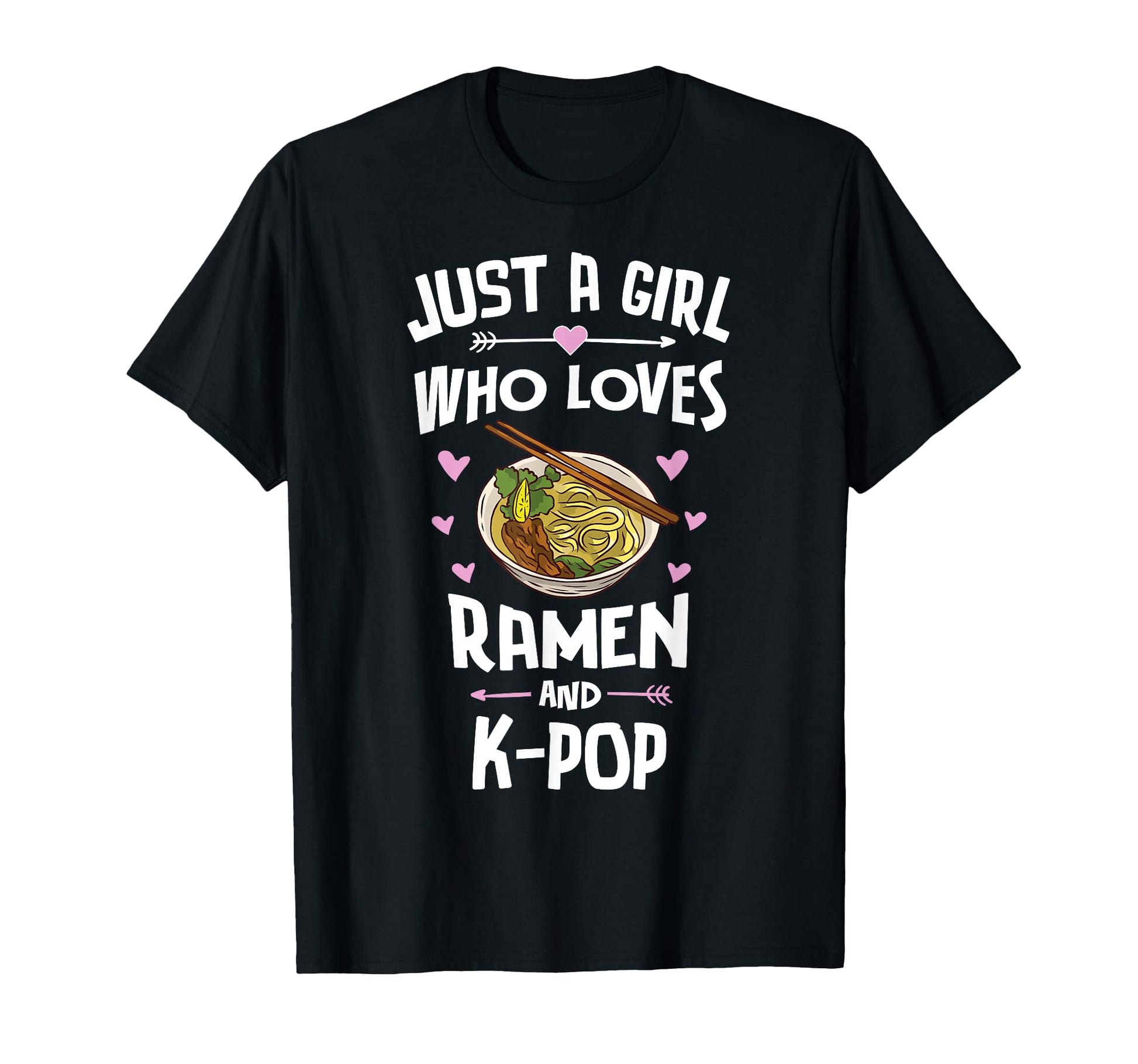 Ramen And K Pop Teen Small T-Shirt - Streetwear Style for Adults - T-Shirt, Sweatshirt, Hoodie