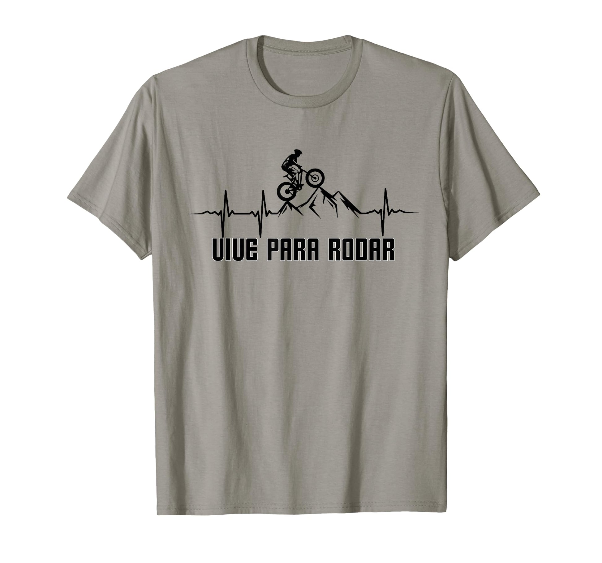 Vive Para Rodar Cycling Sport Mtb T-Shirt - Custom Art Print Men Women - T-Shirt, Sweatshirt, Hoodie