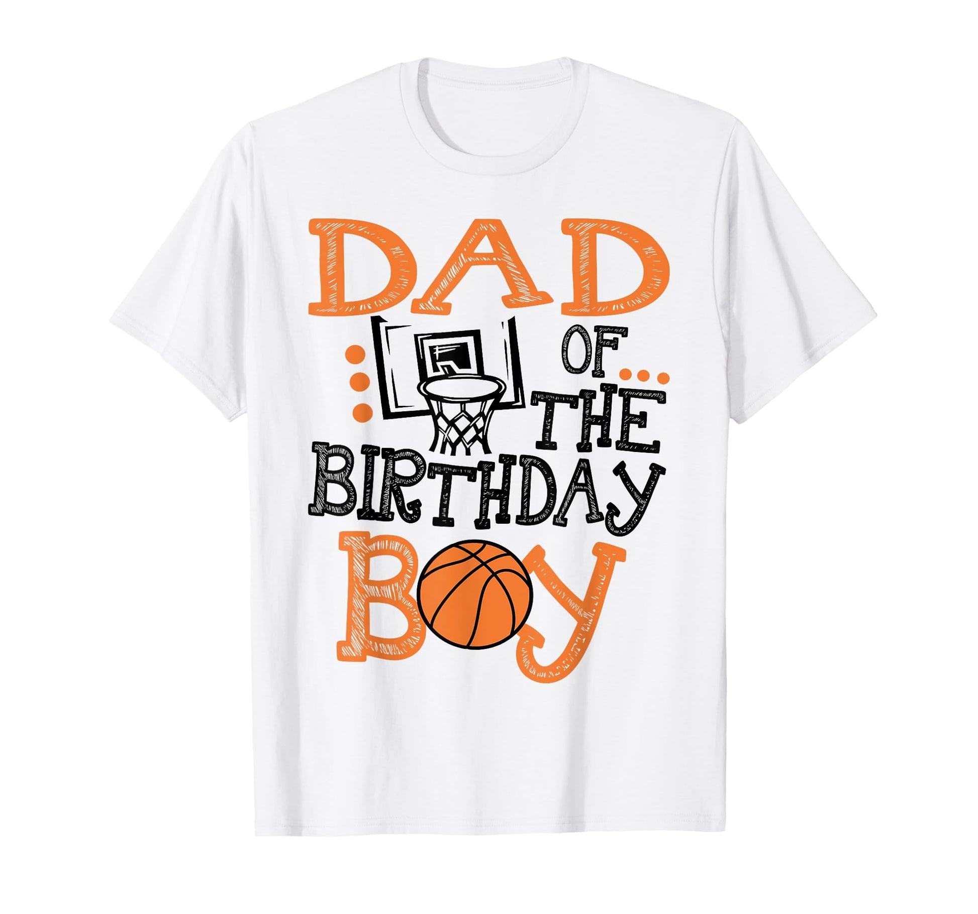 Dad Birthday Baller Basketball Lover T-Shirt - Minimalist Print for Adults - T-Shirt, Sweatshirt, Hoodie