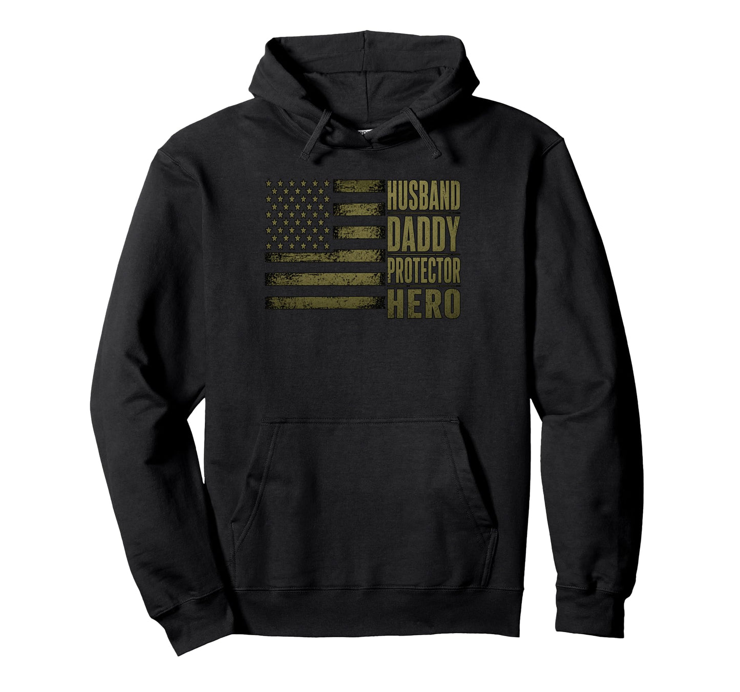 Gifts Husband Daddy Protector Hero Hoodie - Novelty Apparel for Adults - T-Shirt, Sweatshirt, Hoodie