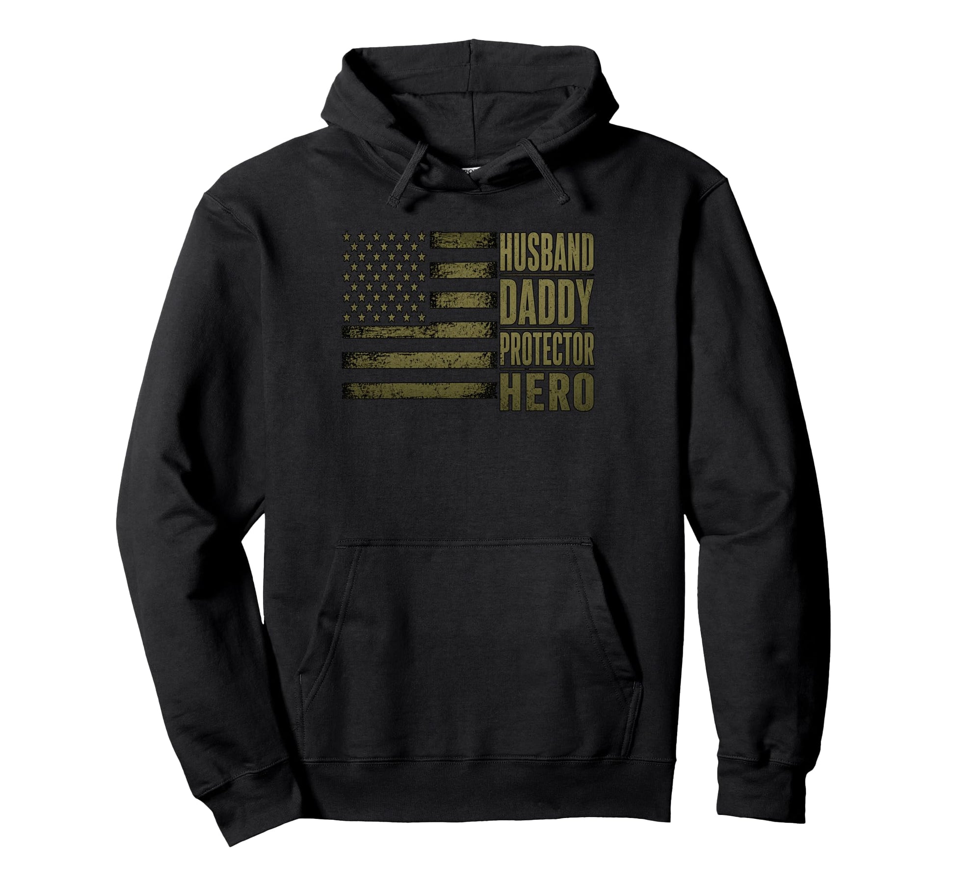 Gifts Husband Daddy Protector Hero Hoodie - Novelty Apparel for Adults - T-Shirt, Sweatshirt, Hoodie