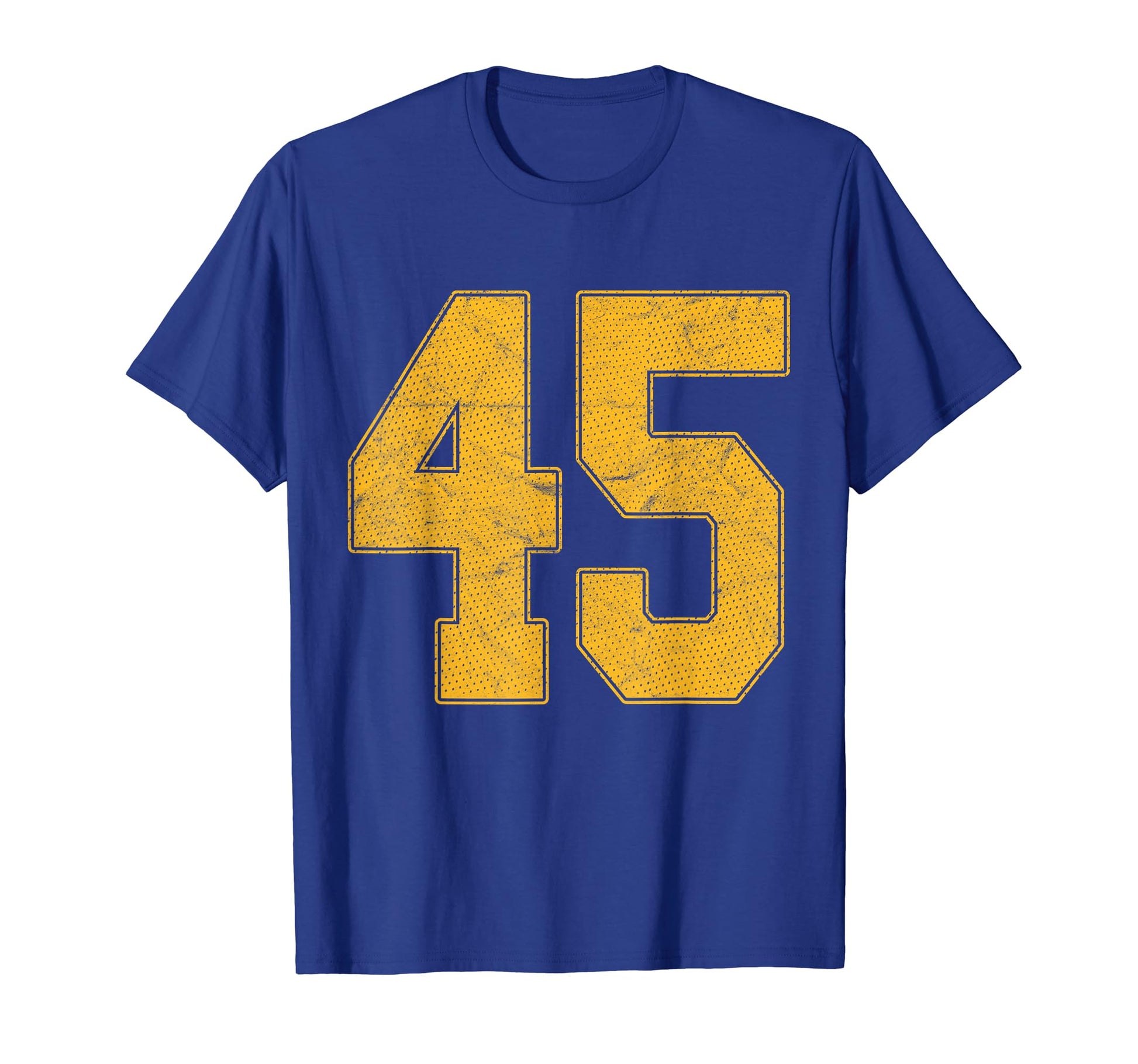 Number 45 Numbered Uniform Sports Team T-Shirt - Unique Graphic Unisex - T-Shirt, Sweatshirt, Hoodie