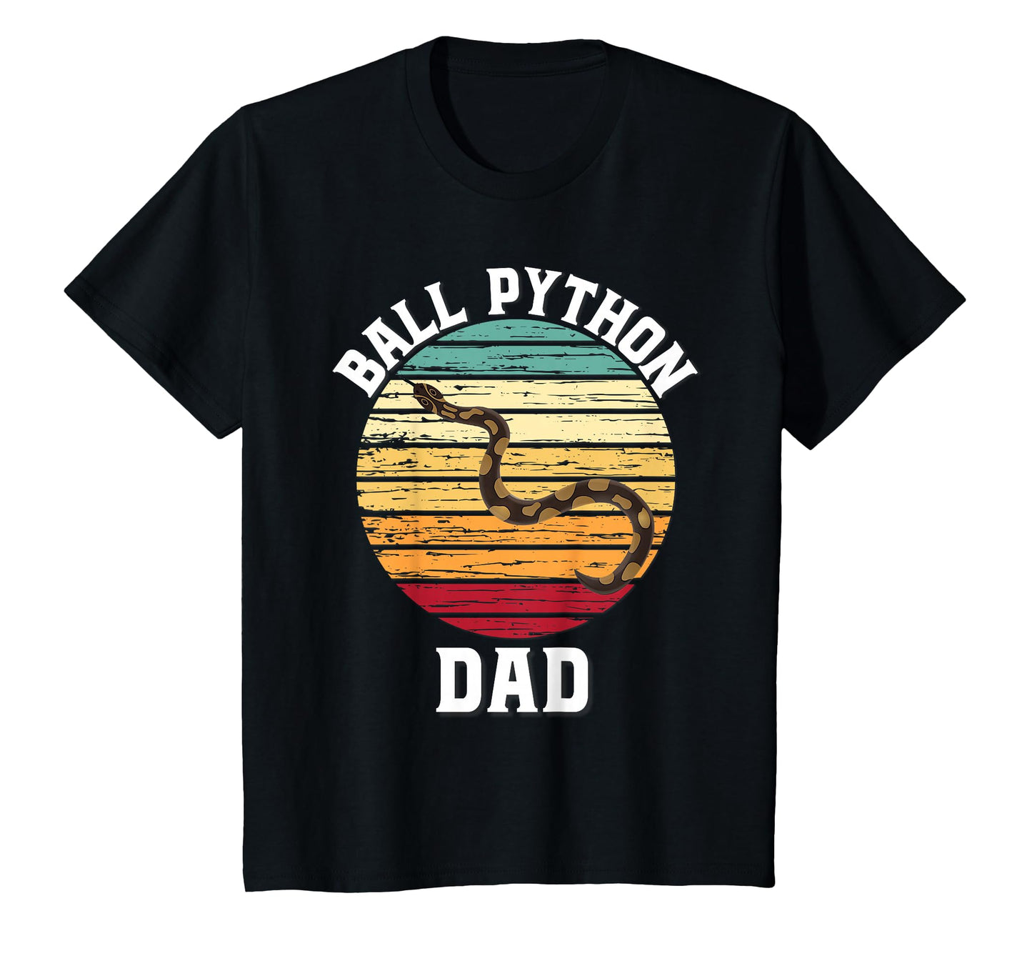 Ball Python Dad Pet Snake T-Shirt - Trendy Graphic Unisex - T-Shirt, Sweatshirt, Hoodie