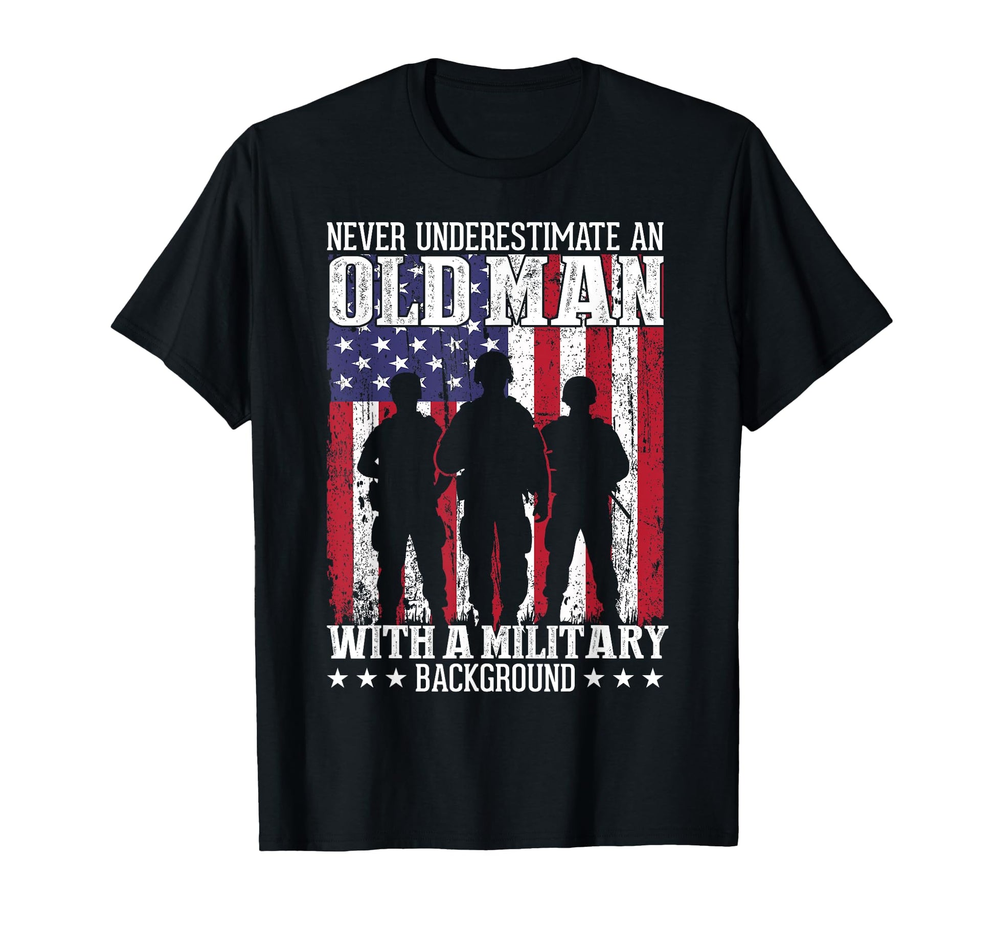 Veteran Old Usa Veterans Day Us Army T-Shirt - Minimalist Print for Adults - T-Shirt, Sweatshirt, Hoodie