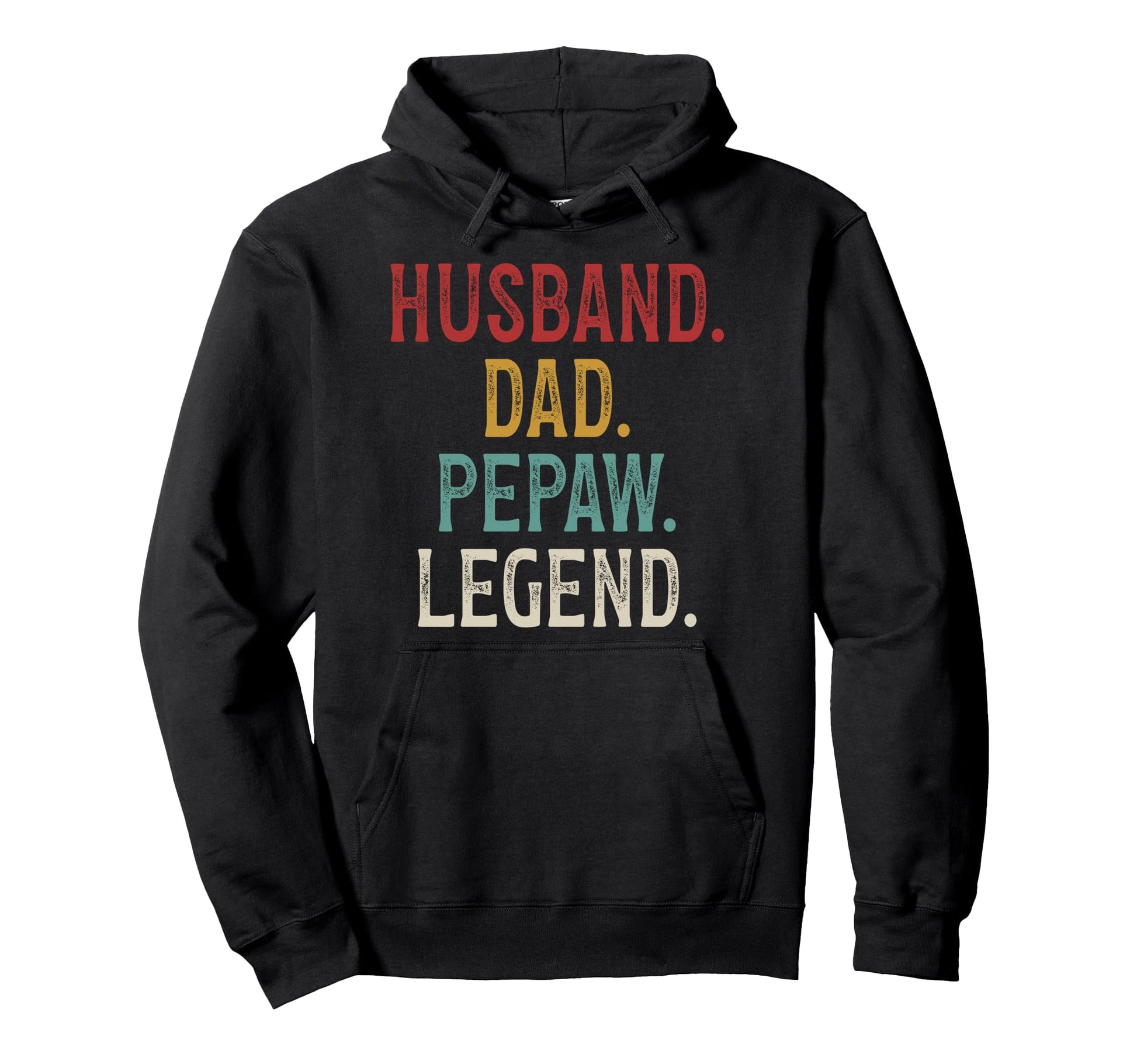 Husband Dad Pepaw Legend Pepaw Hoodie - Aesthetic Graphic for Adults - T-Shirt, Sweatshirt, Hoodie