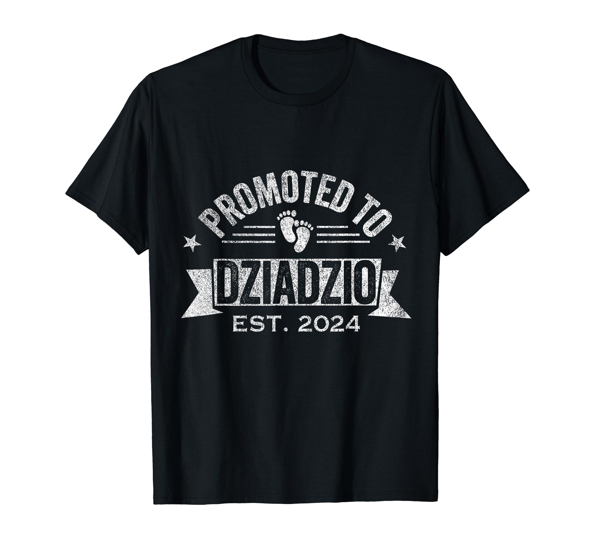 Promoted To Dziadzio Est 2024 T-Shirt - Fun Novelty Design for Adults - T-Shirt, Sweatshirt, Hoodie