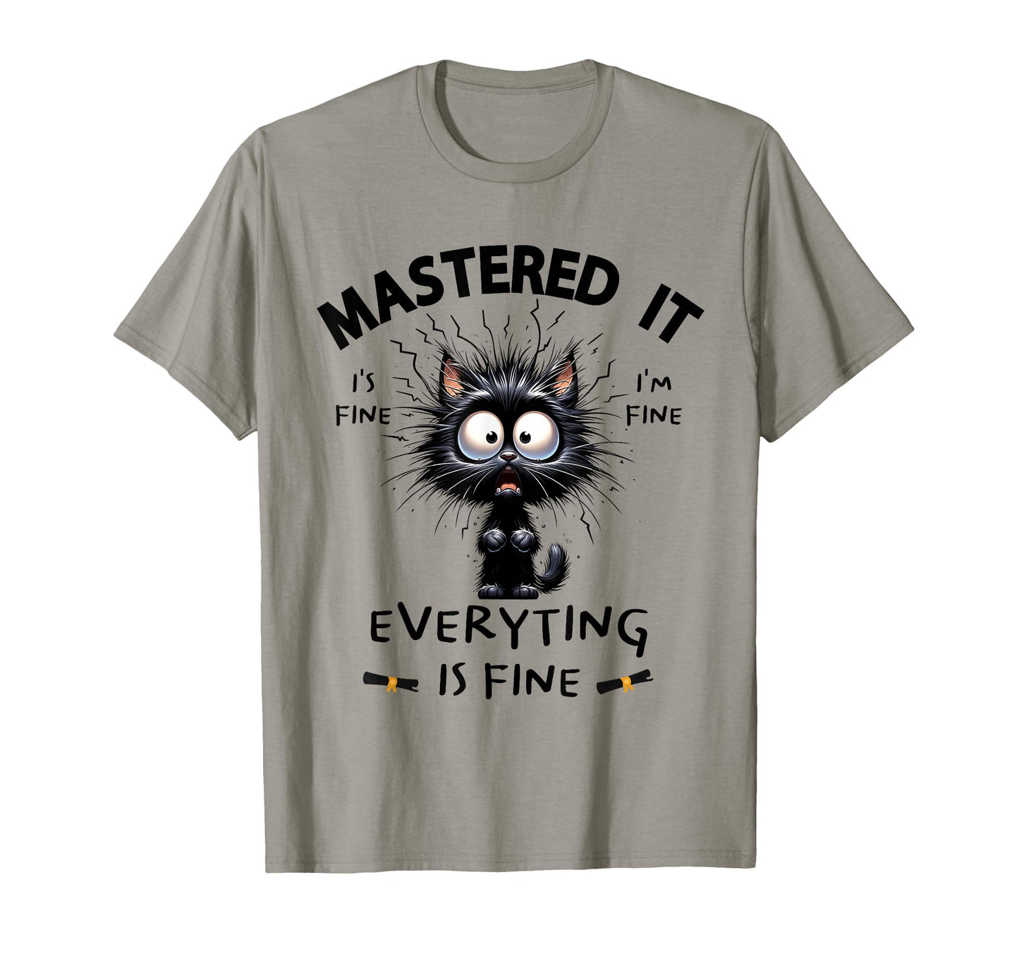 Masters Mastered It Funny Graduate T-Shirt - Fun Novelty Design Men Women - T-Shirt, Sweatshirt, Hoodie