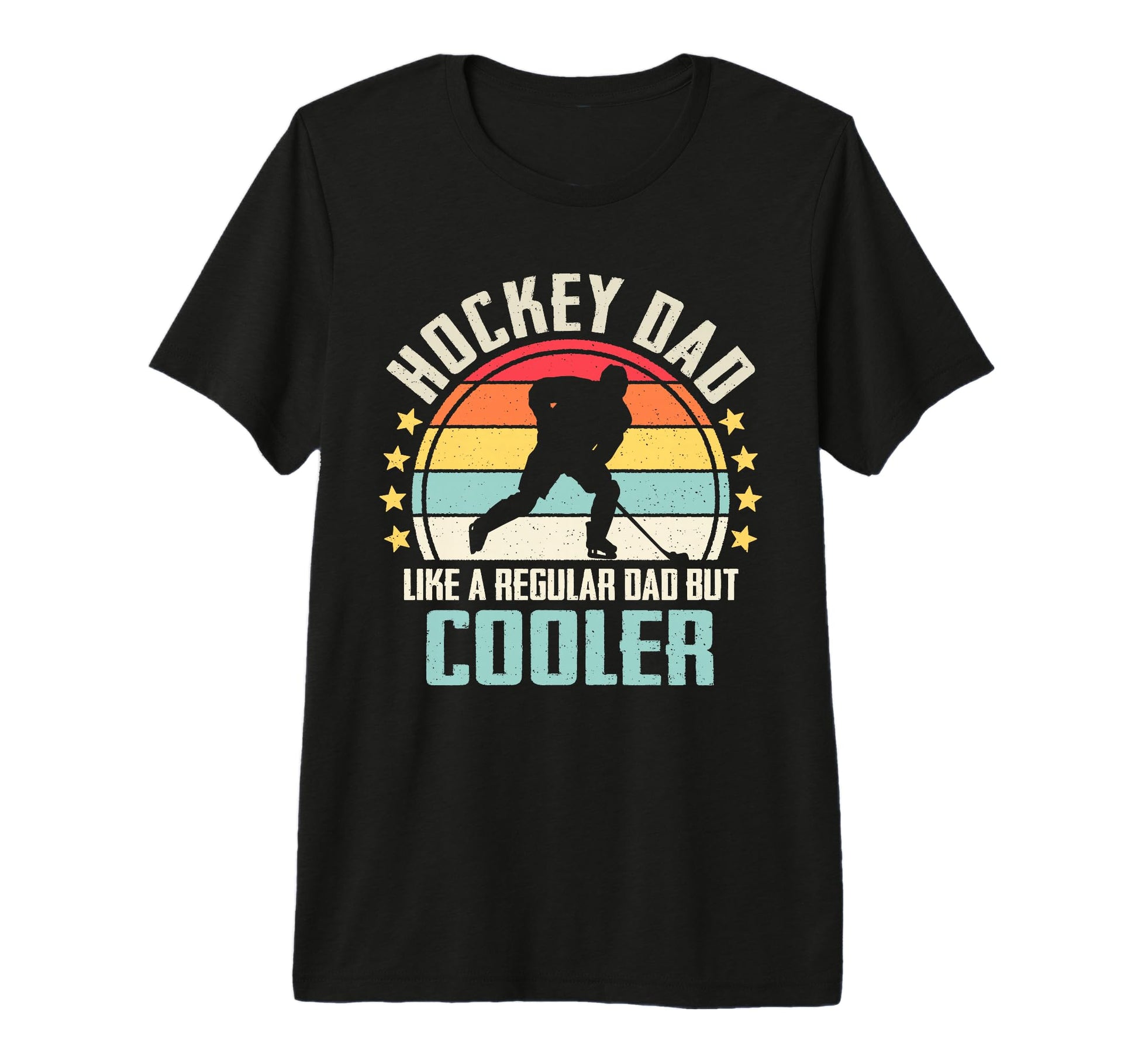Mens Hockey Dad Like Regular Dad But T-Shirt - Minimalist Print Men Women - T-Shirt, Sweatshirt, Hoodie